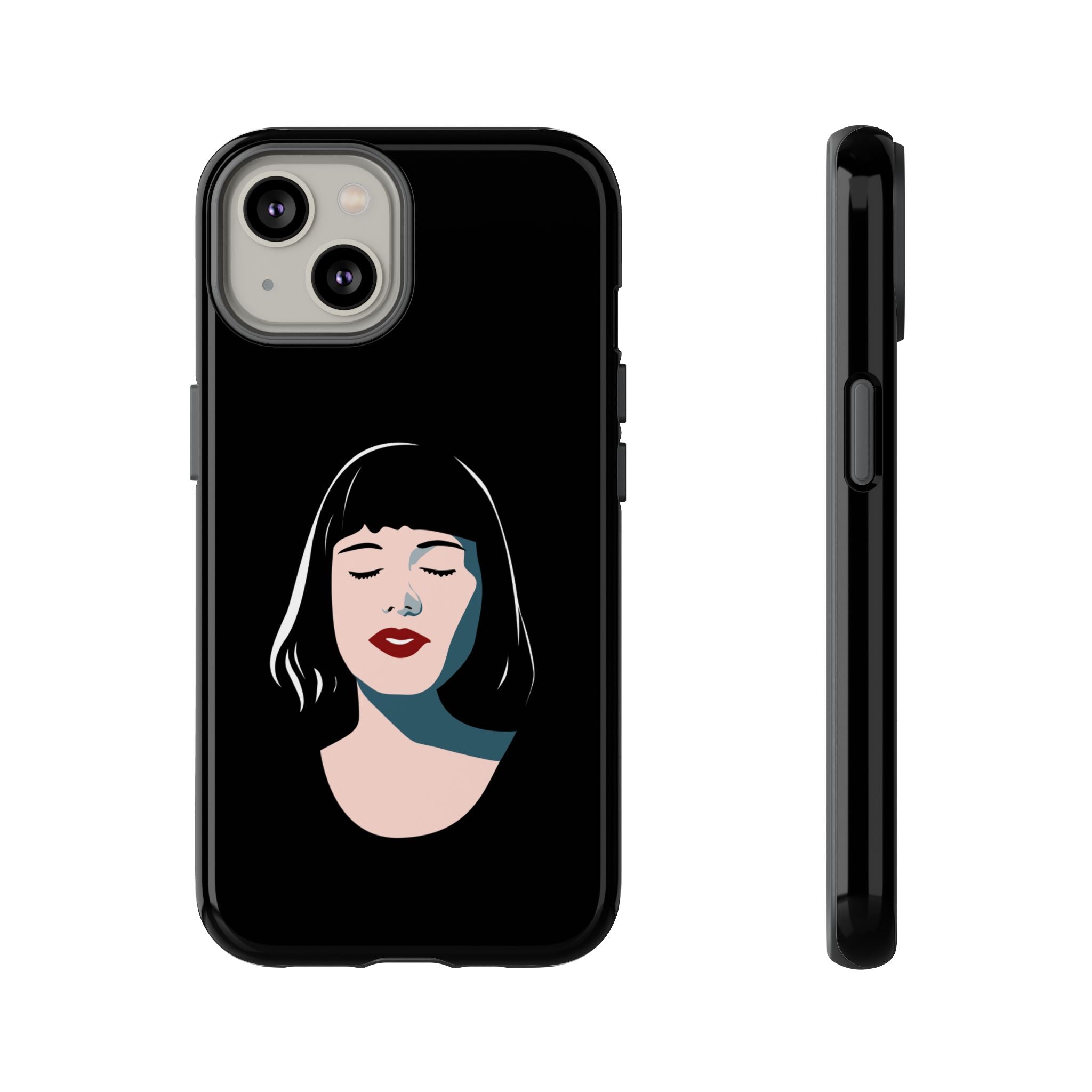 Aesthetic Phone Case, Art Deco iPhone Cover, Minimalist Cell Phone Protector, Gift for Her, Stylish Mobile Accessories