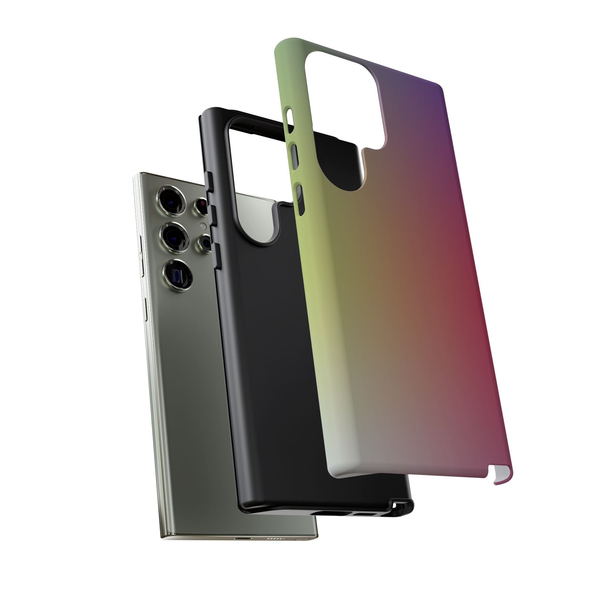 Gradient Phone Case, Tough Cases, Colorful Tech Accessory, Modern Phone Protection, Trendy Gift for Friends, Birthday, Holidays