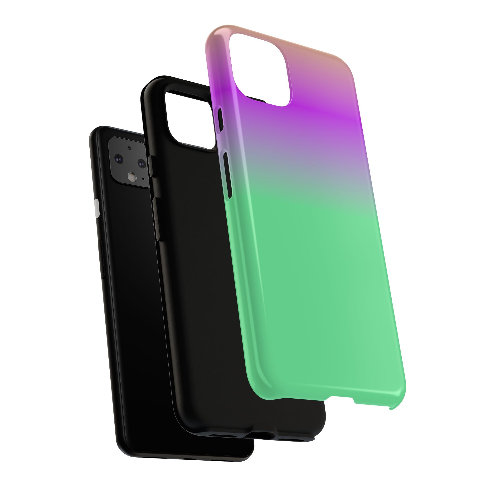 Vibrant Phone Case, Stylish Tech Accessory, Fun Gift Idea, Unique Mobile Cover, Trendy Gradient Design