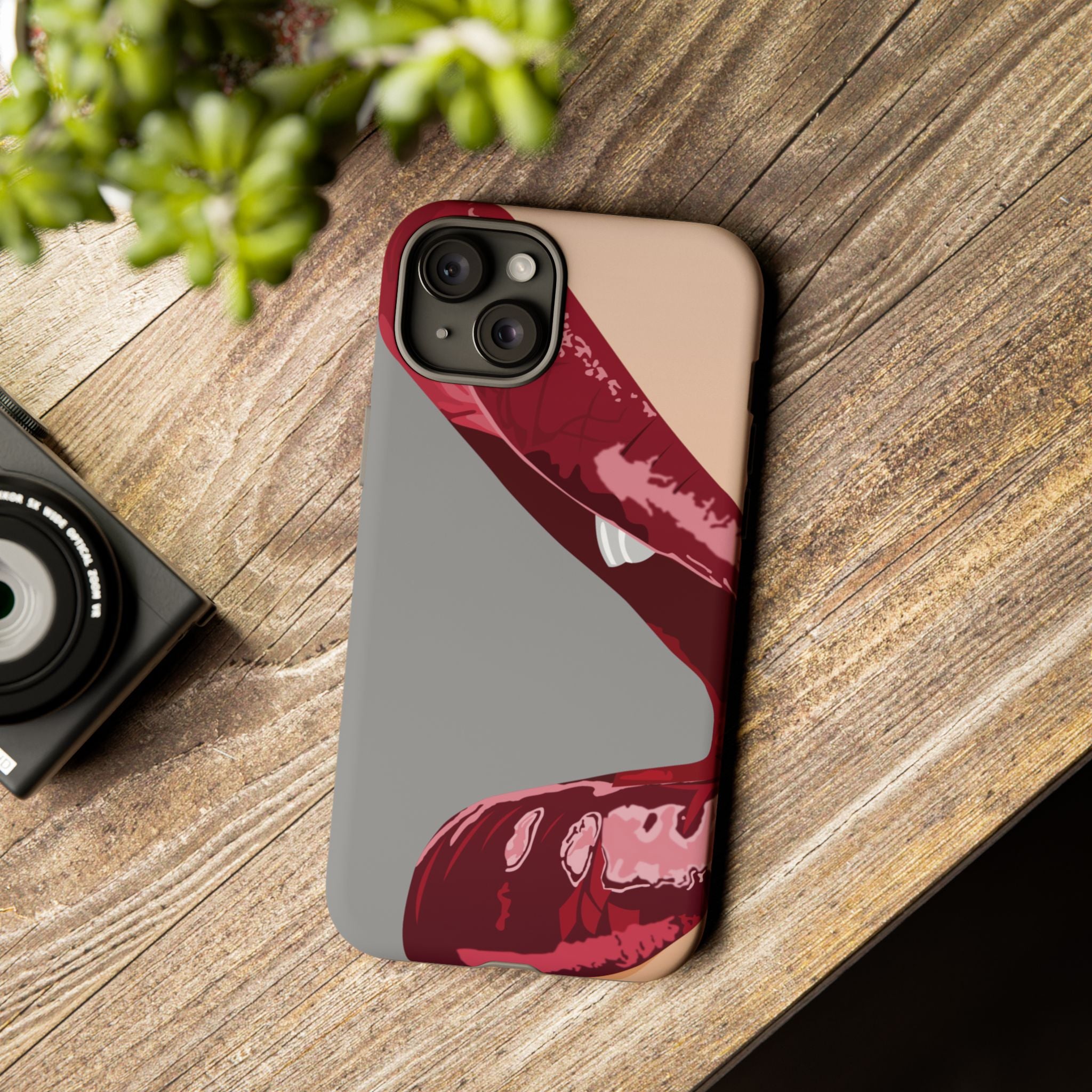 Sassy Phone Case for Tough Souls | Edgy Cell Phone Cover, Unique Gift for Her, Birthday, Christmas, Teenager Accessory