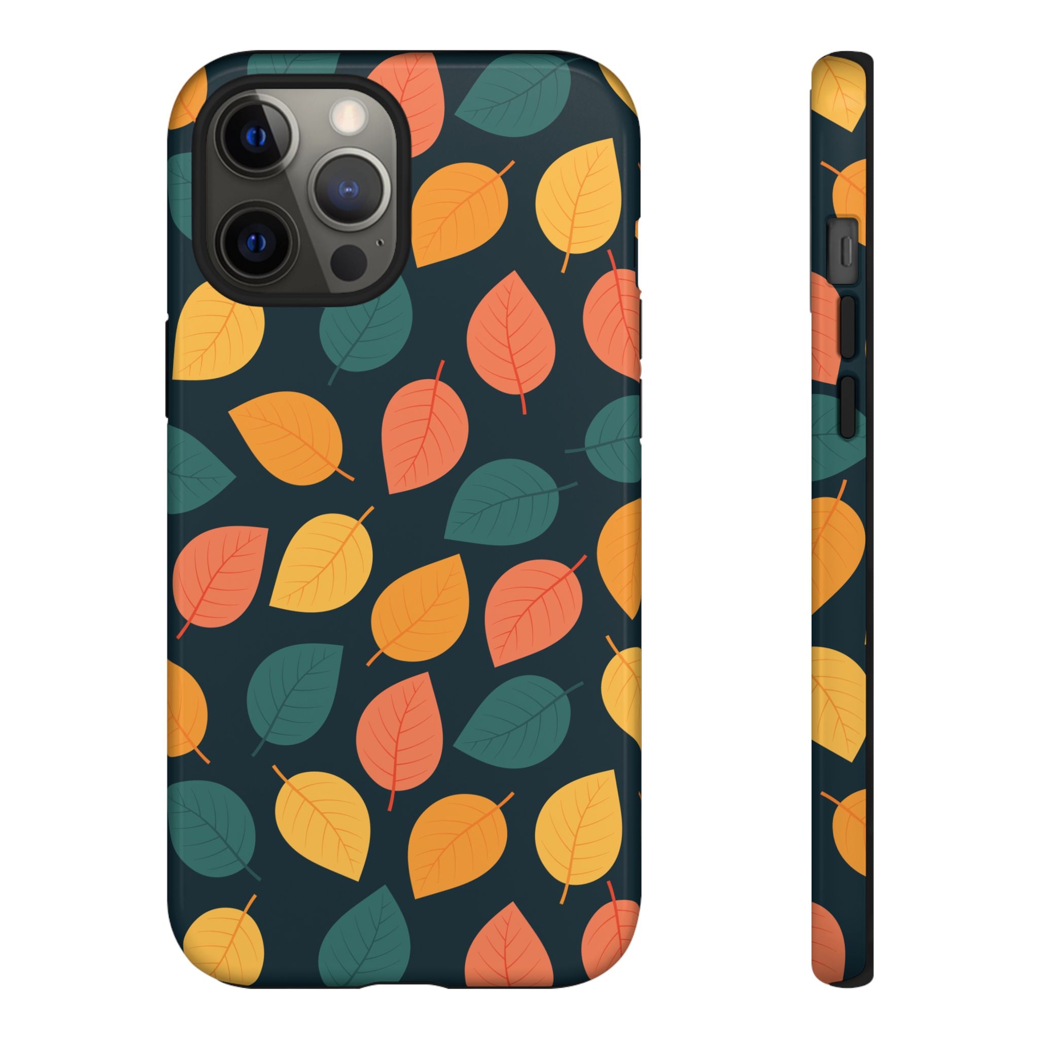 Autumn Leaves Phone Case - Protective Cell Phone Cover, Fall Aesthetic, Nature Lover Gift, Seasonal Accessories, Eco-Friendly Case