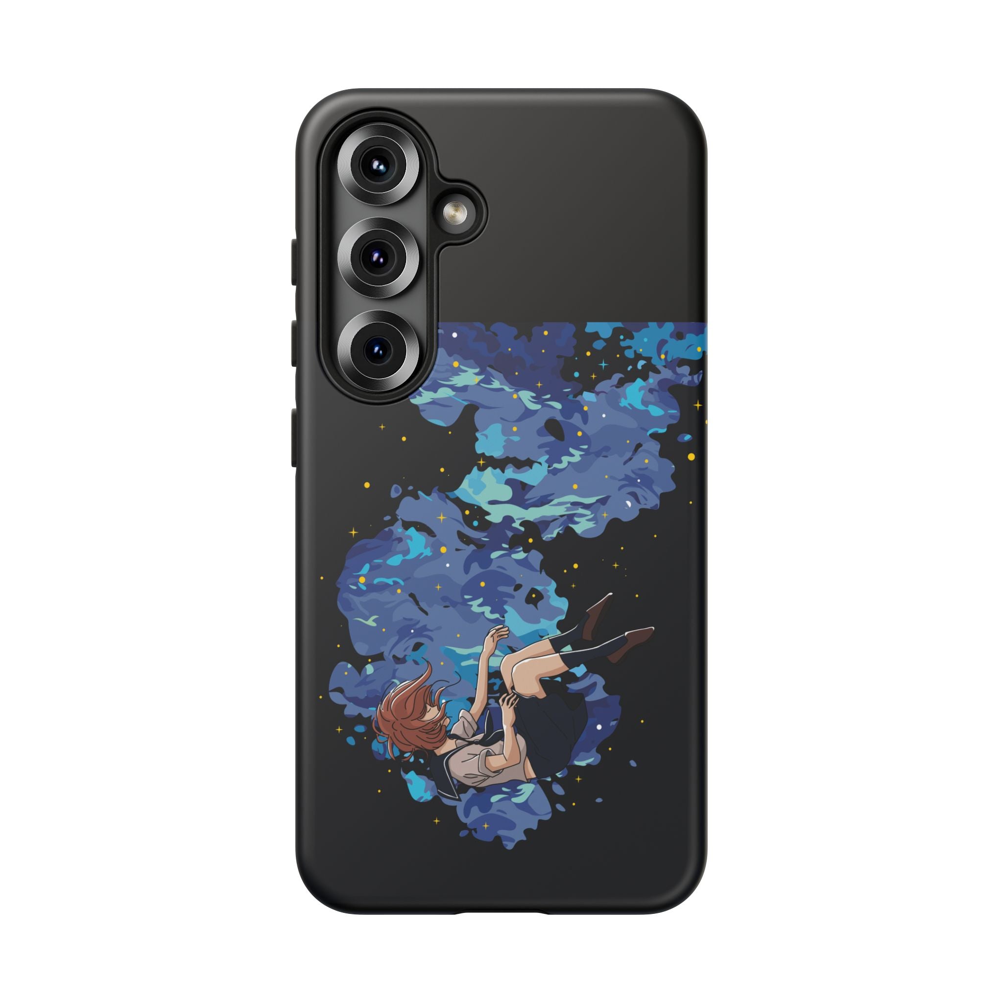 Tough Cases Phone Case - Artistic Galaxy Design, Cute Sleeve for Teens, Gift for Students, Unique Mobile Accessory, Trendy Tech Protection