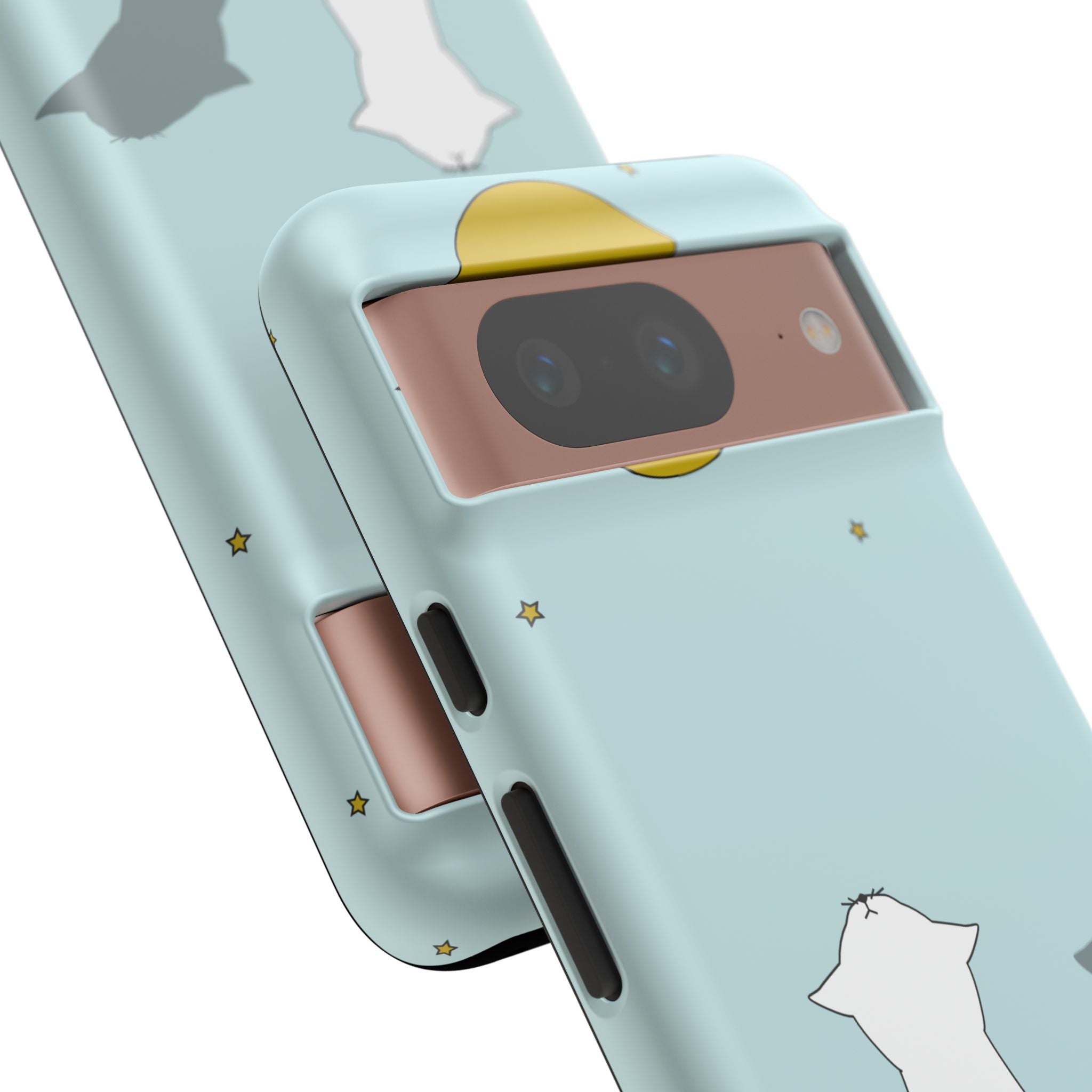 Cute Cat Phone Case, Tough Phone Cover, Pet Lover Gift, Unique Case, Animal Decor, Birthday Gift