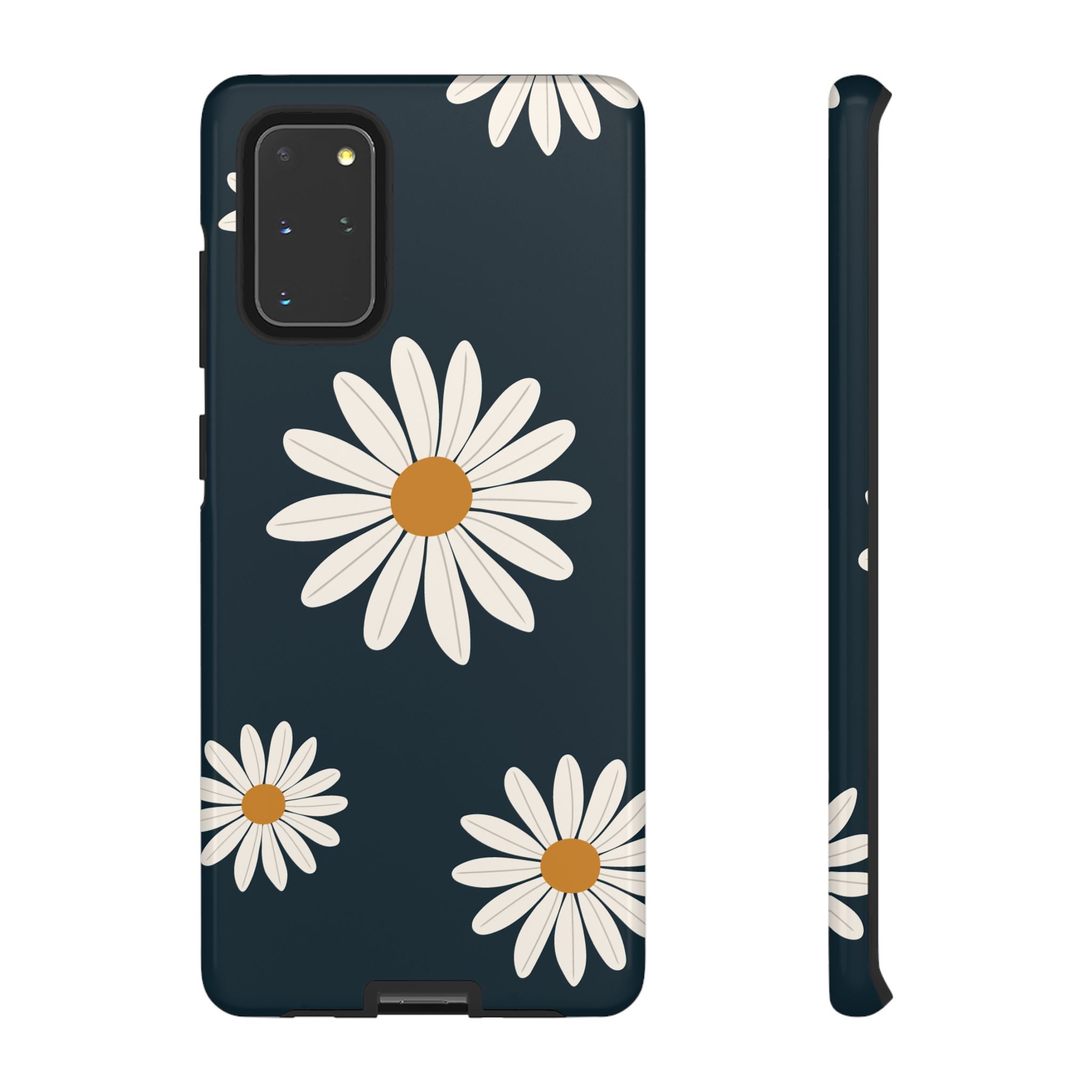 Daisy Phone Case, Floral Phone Cover, Tough Phone Case, Gift for Flower Lovers, Smartphone Accessory, Spring Design