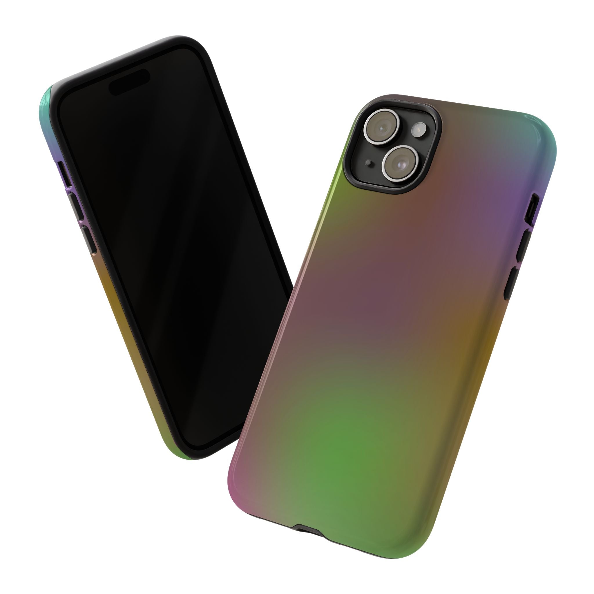 Colorful Gradient Phone Case, Tough Cases for Protection, Stylish Mobile Cover, Unique Gift, Modern Tech Accessory