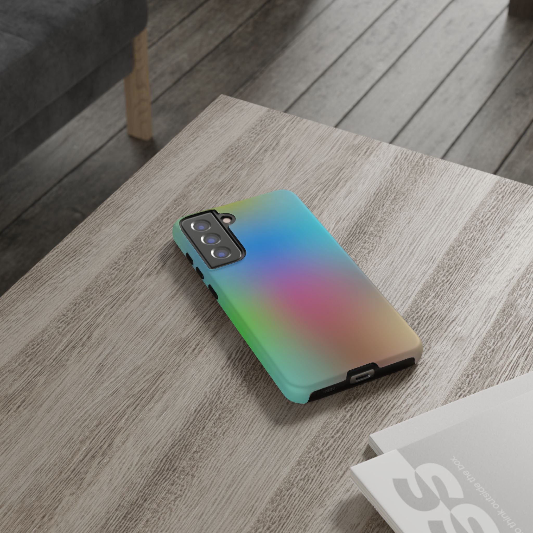 Colorful Mobile Phone Case, Unique Phone Cover, Stylish Phone Protector, Gift for Tech Lovers, Trendy Accessory