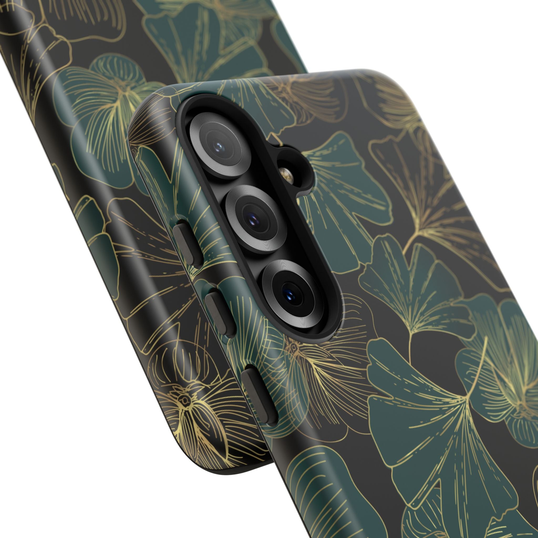 Floral Phone Case - Tough Cases, Protective Cover, Stylish Accessory, Gift for Her, Nature-Inspired Design