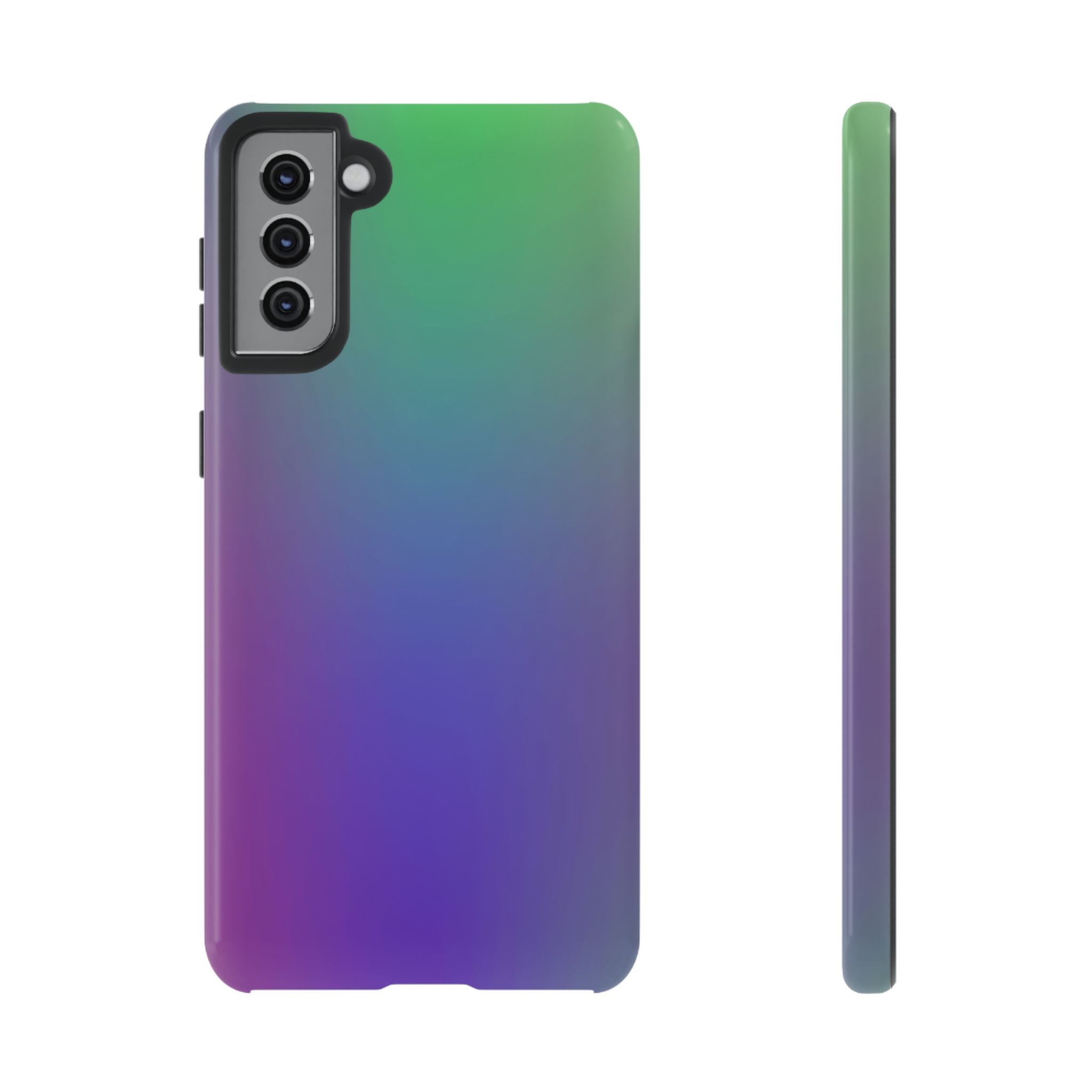 Gradient Phone Case, Durable Phone Protector, Trendy Cell Phone Accessory, Gift for Tech Lovers, Stylish Mobile Case