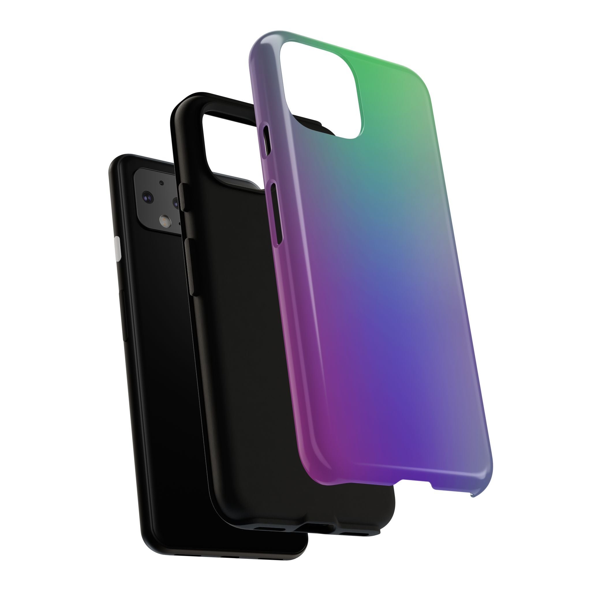 Gradient Phone Case, Durable Phone Protector, Trendy Cell Phone Accessory, Gift for Tech Lovers, Stylish Mobile Case