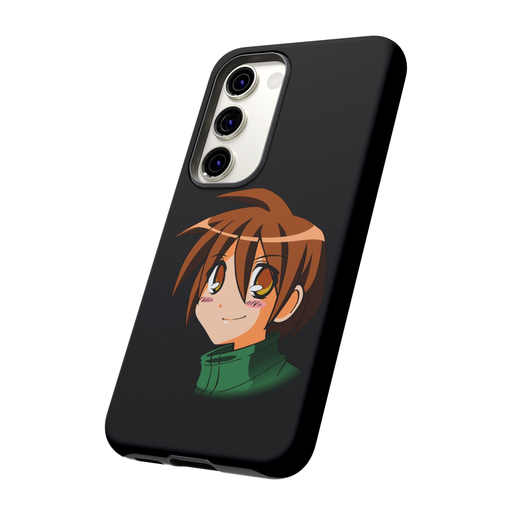 Anime Character Phone Case, Cute Phone Cover, Tough Cases for Teens, Customizable Gift, Geeky Accessories