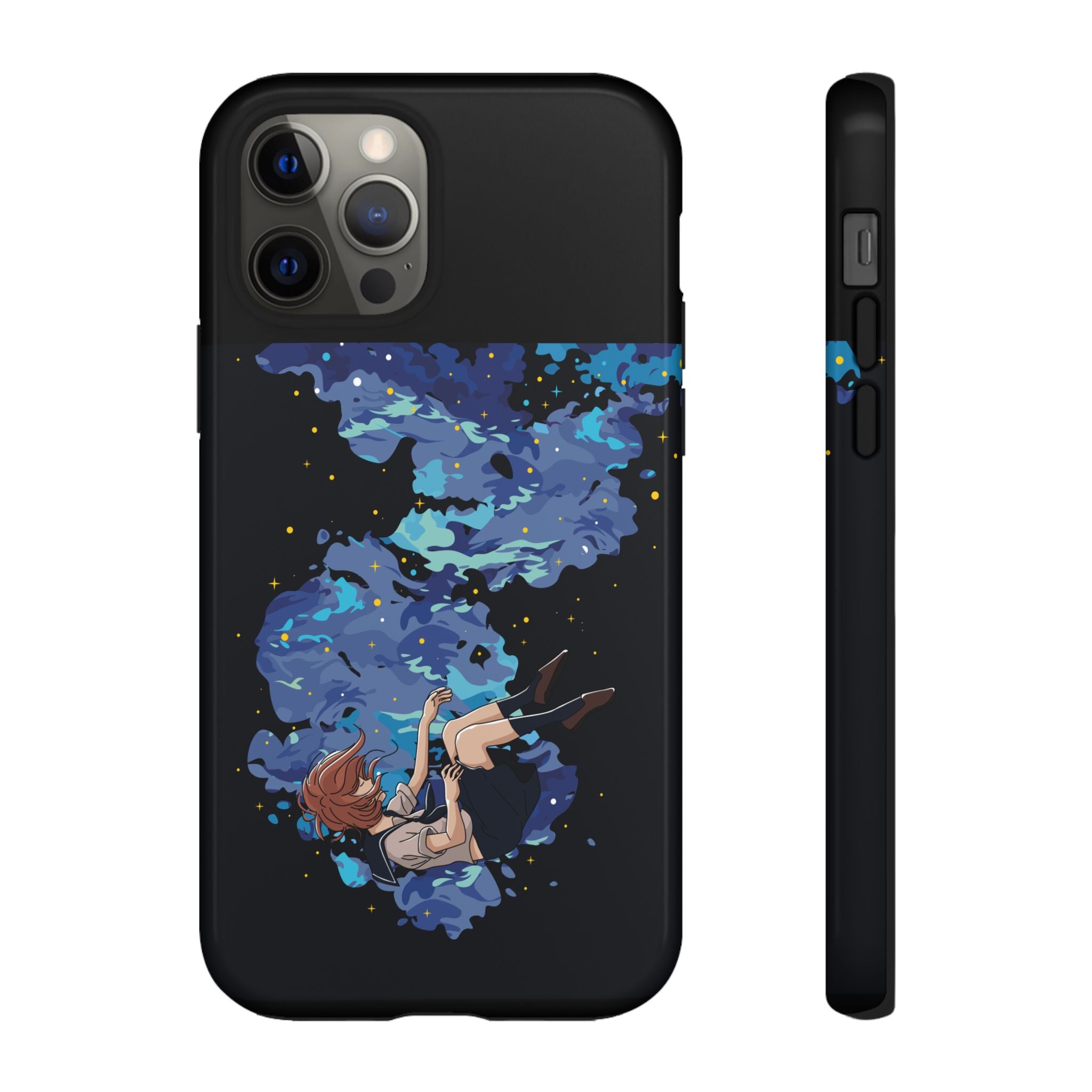 Tough Cases Phone Case - Artistic Galaxy Design, Cute Sleeve for Teens, Gift for Students, Unique Mobile Accessory, Trendy Tech Protection