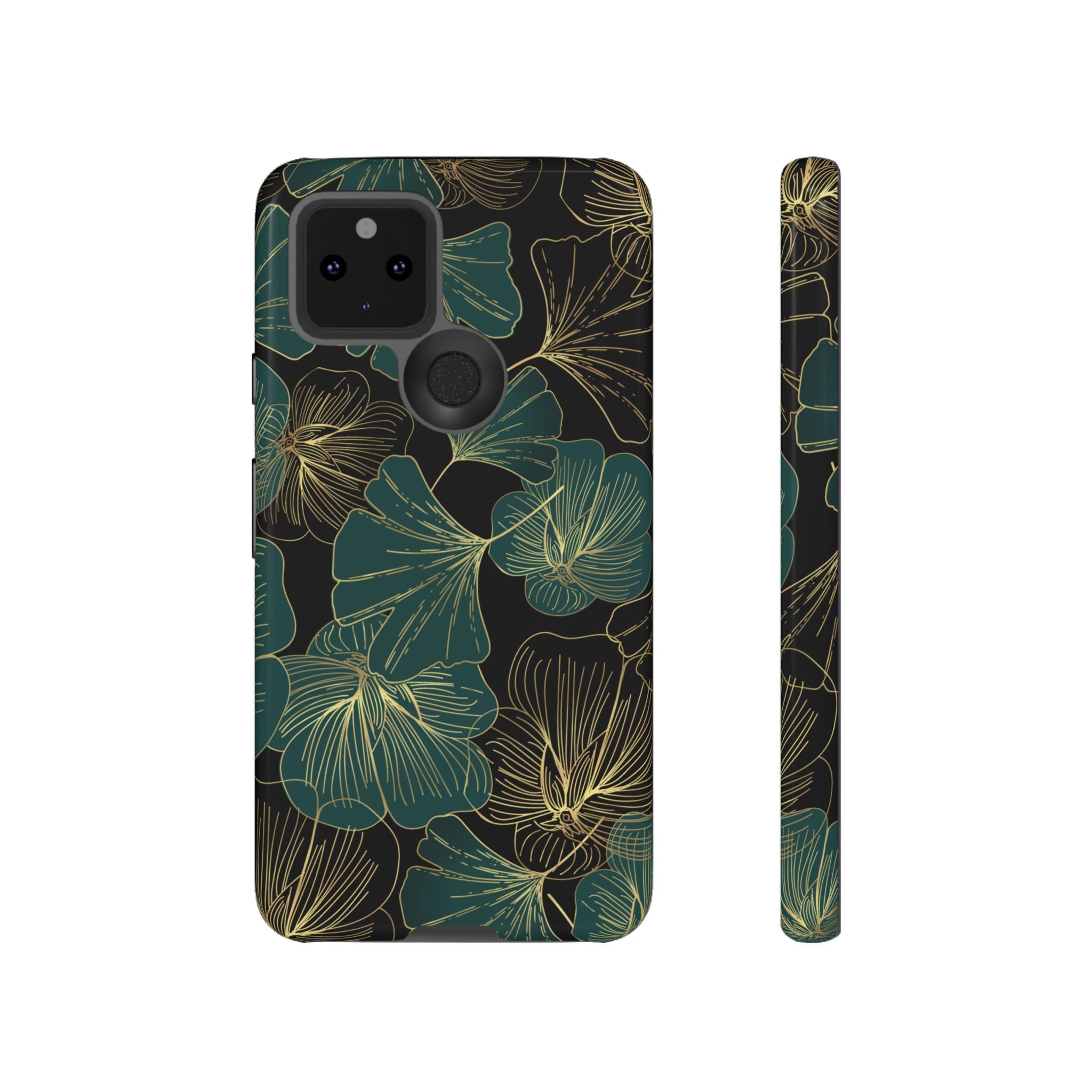 Floral Phone Case - Tough Cases, Protective Cover, Stylish Accessory, Gift for Her, Nature-Inspired Design