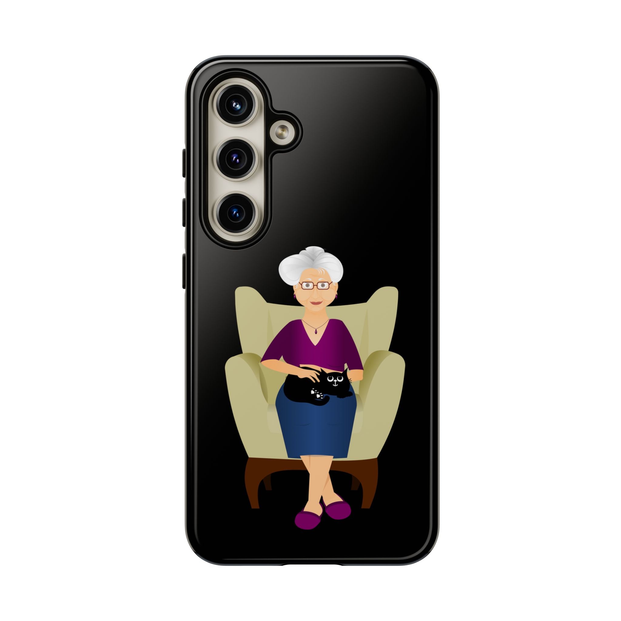Grandma Phone Case, Tough Phone Cover for Grandparents, Durable Case for Seniors, Unique Gift for Grandmother, Personalized Tech Accessory