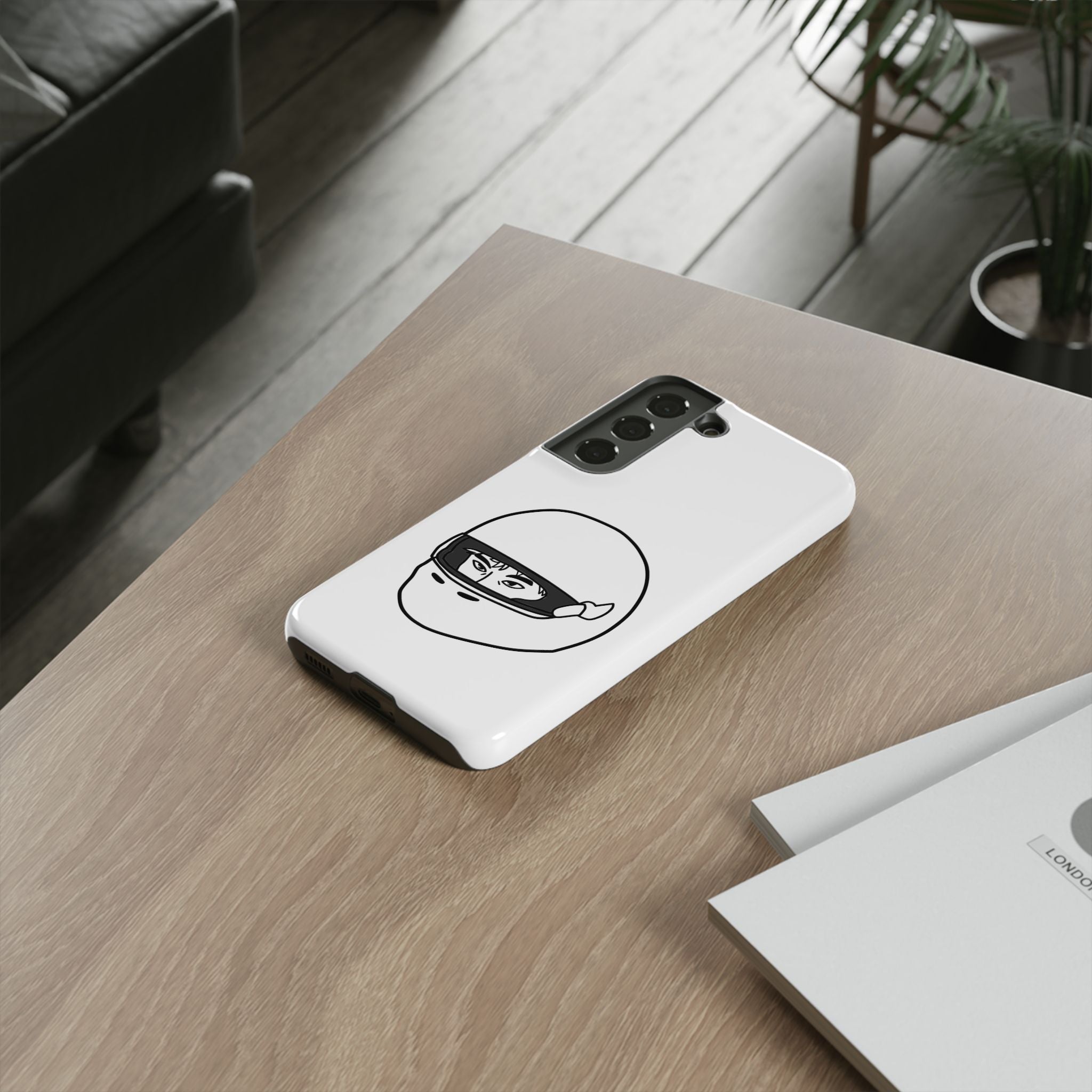 Stylish Phone Case with Racing Helmet Design | Tough Cases | Unique Gift, Motorcycle Enthusiast, Race Lover, Custom Accessory, Everyday Use