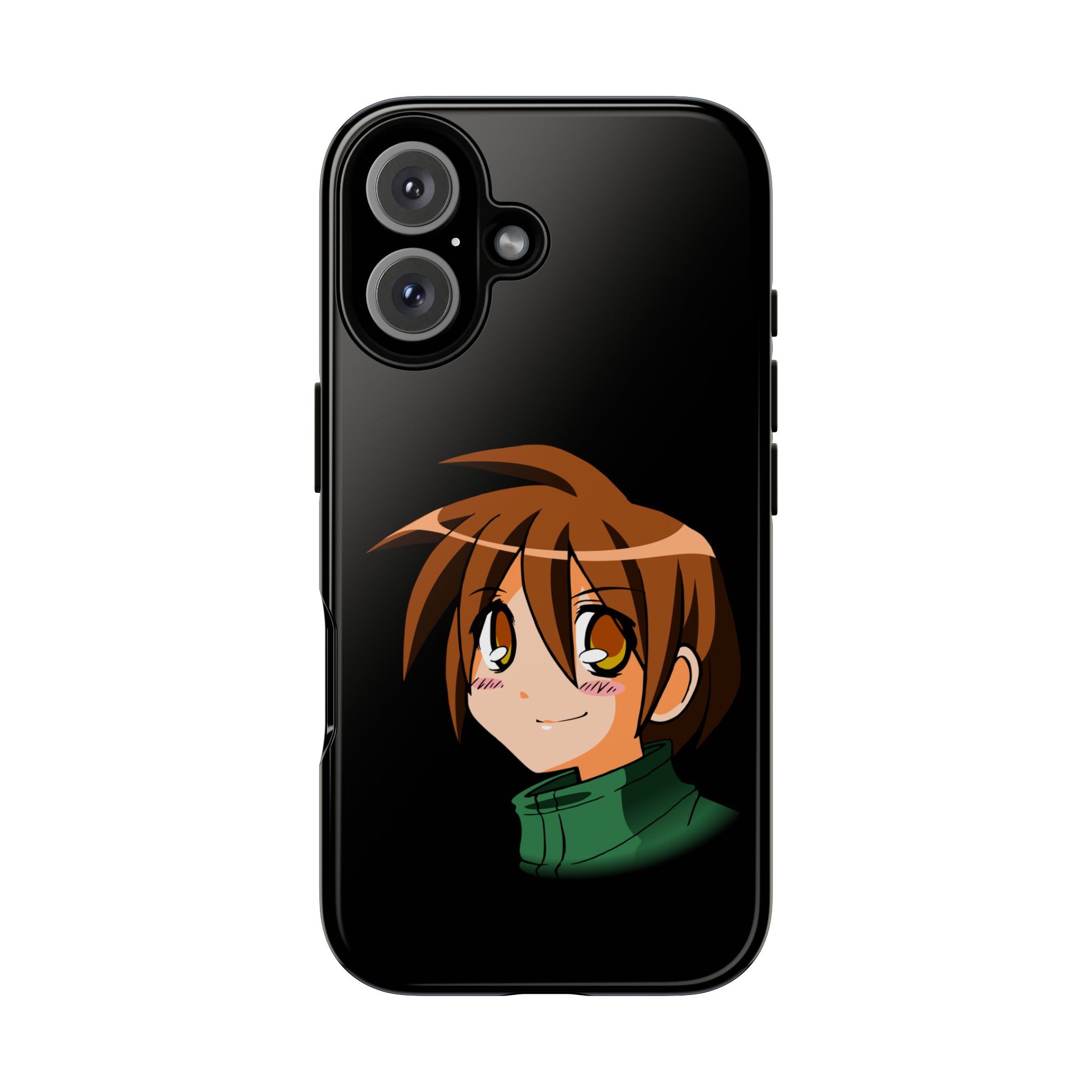 Anime Character Phone Case, Cute Phone Cover, Tough Cases for Teens, Customizable Gift, Geeky Accessories