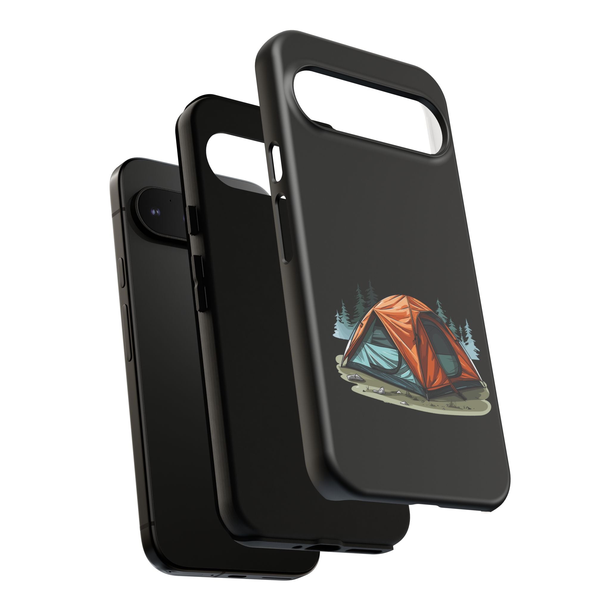 Camping Phone Case, Outdoor Adventure, Nature Lover Gift, Tough Cases, Hiking Accessory, Travel Gear, Camping Vibes