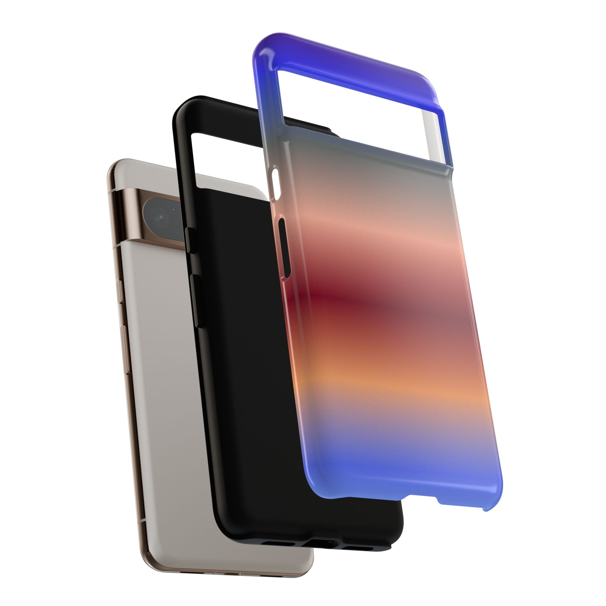 Gradient Phone Case, Tough Cases for iPhone, Stylish Phone Cover, Modern Gradient Design, Durable Protective Case, Gift for Tech Lovers