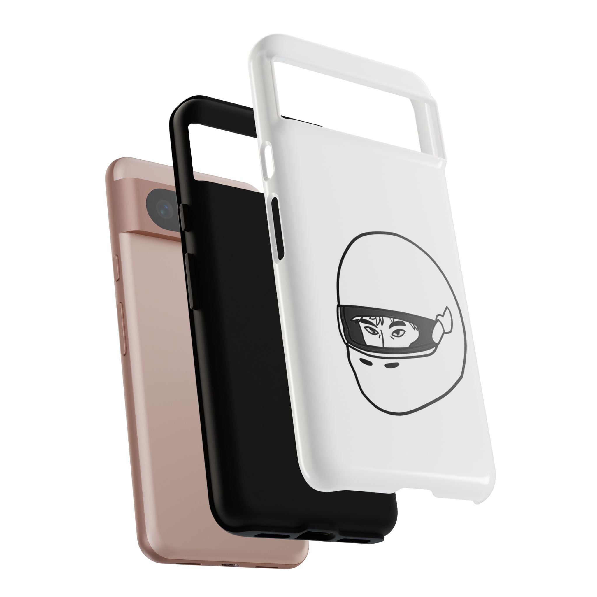 Stylish Phone Case with Racing Helmet Design | Tough Cases | Unique Gift, Motorcycle Enthusiast, Race Lover, Custom Accessory, Everyday Use