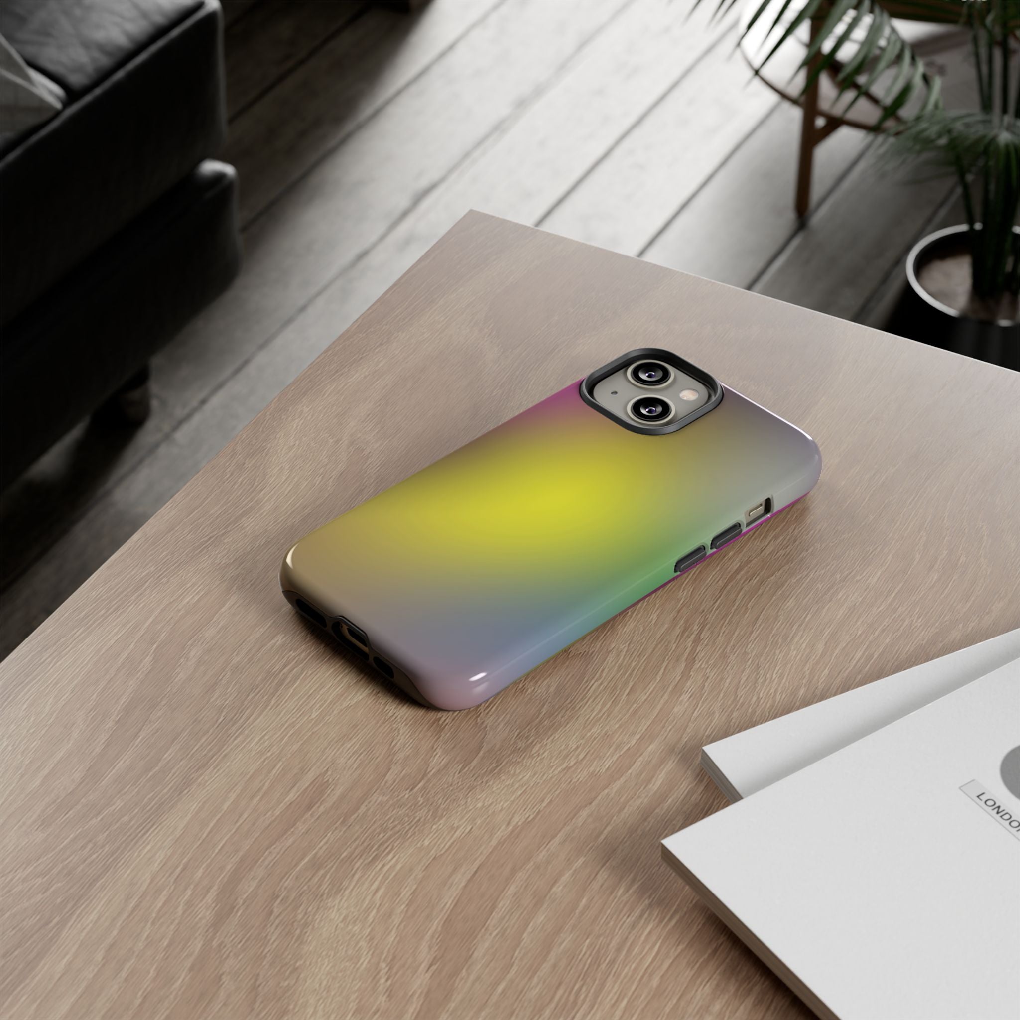 Colorful Tough Phone Case, Stylish Slim Cover, Durable Mobile Protection, Trendy Gift for Tech Lovers, Vibrant Phone Accessory