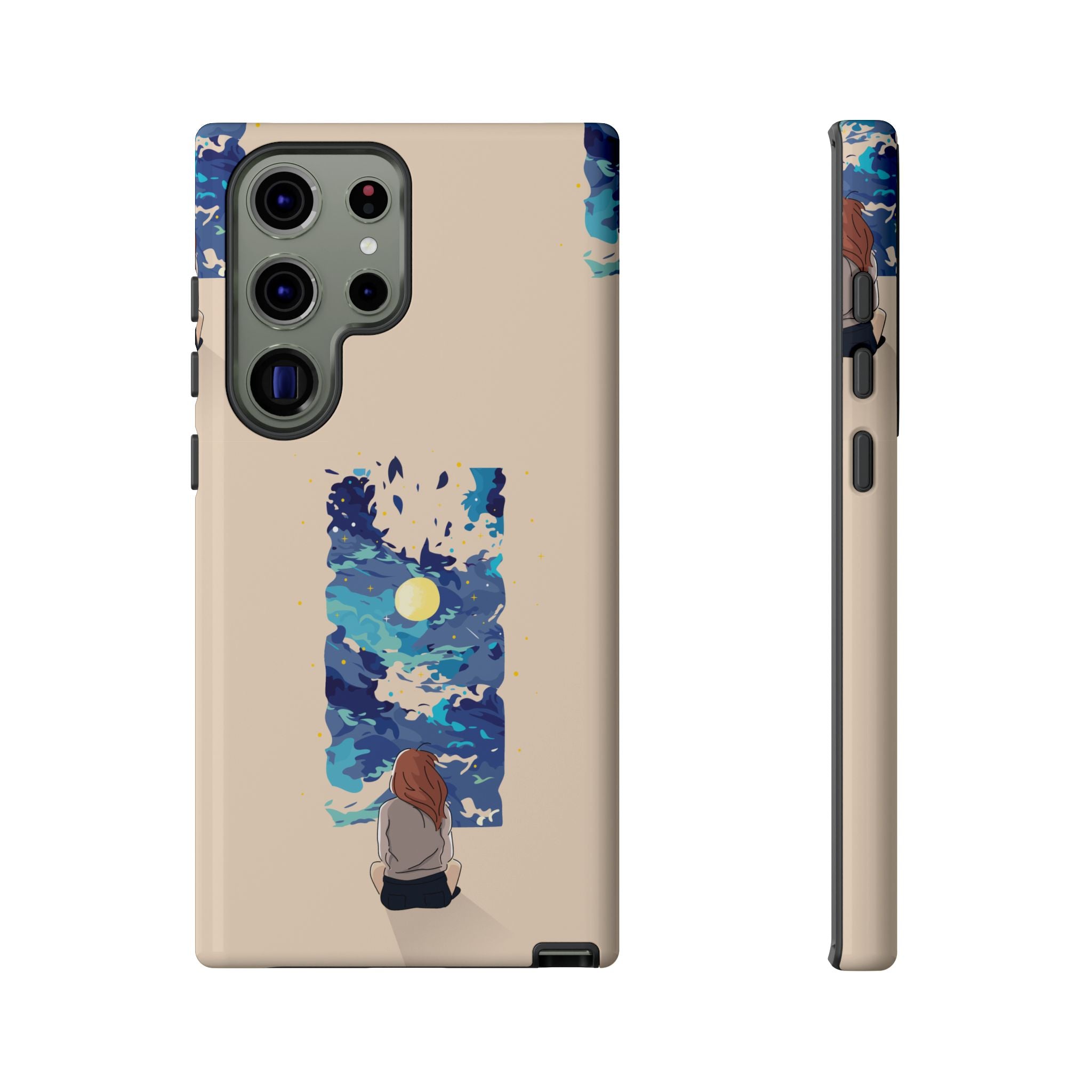 Artistic Phone Case – Expressive Protective Cover, Unique Gift for Her, Birthday Present, Eco-Friendly Mobile Accessory, Smartphone Case