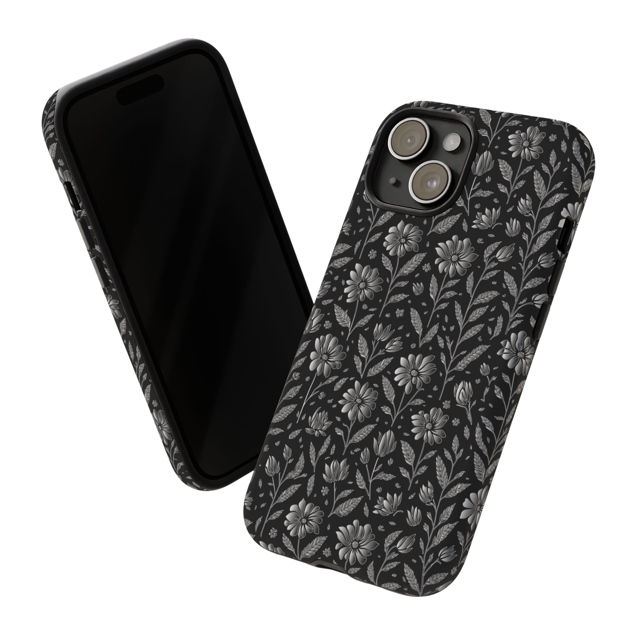 Stylish Floral Phone Case, Tough Floral Case, Botanical Phone Cover, Durable Floral Phone Protector, Gift for Her