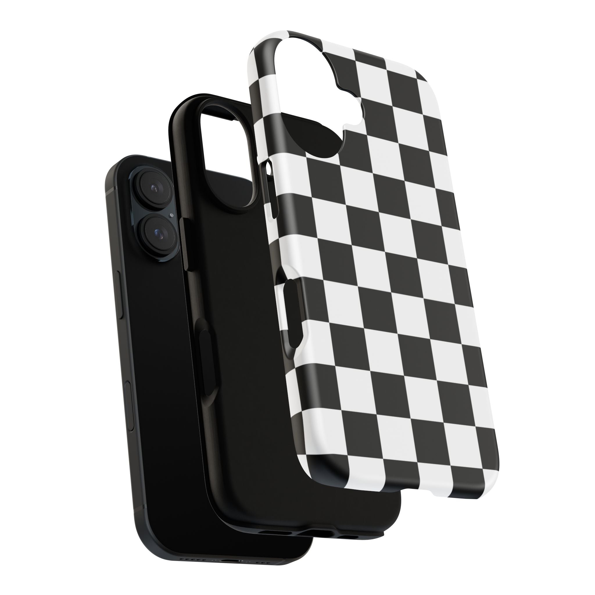 Stylish Checkered Phone Case | Trendy Protective Cover for iPhone, Gift for Teens, Fashion Accessory, Unique Design for All Occasions
