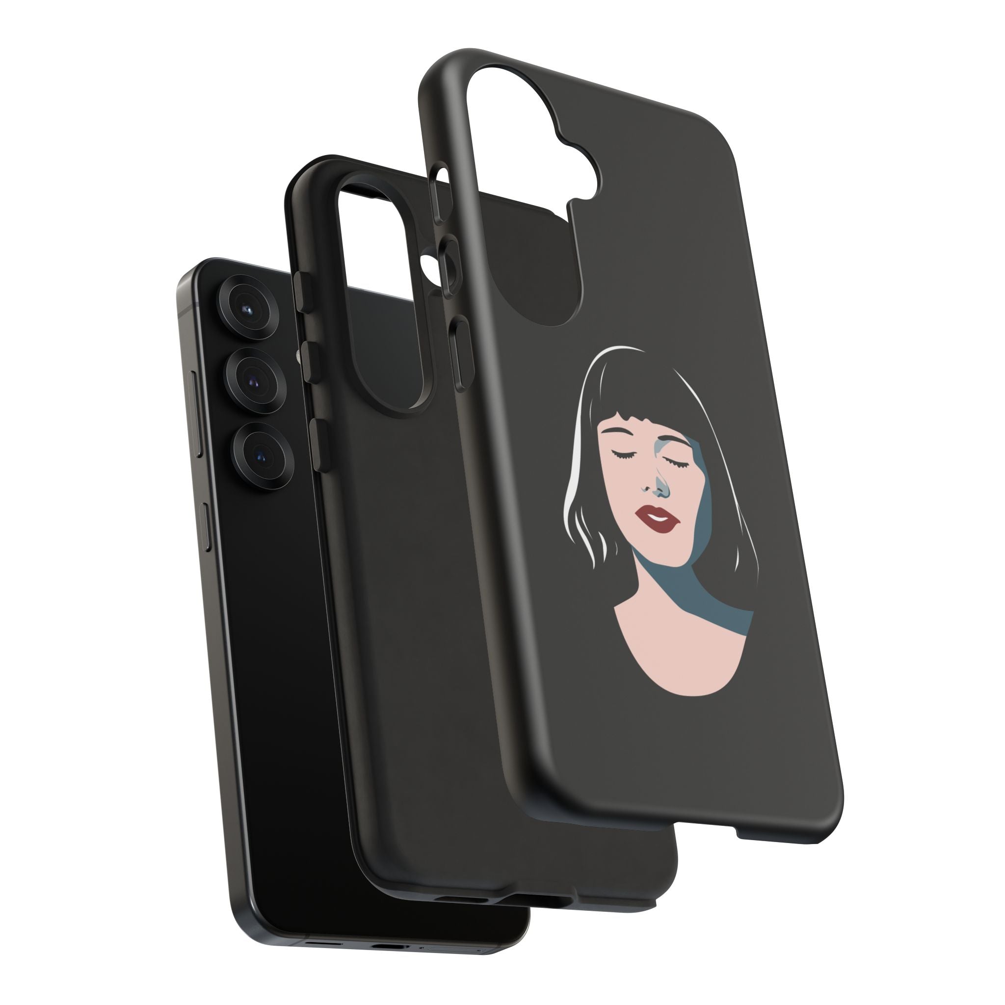 Aesthetic Phone Case, Art Deco iPhone Cover, Minimalist Cell Phone Protector, Gift for Her, Stylish Mobile Accessories