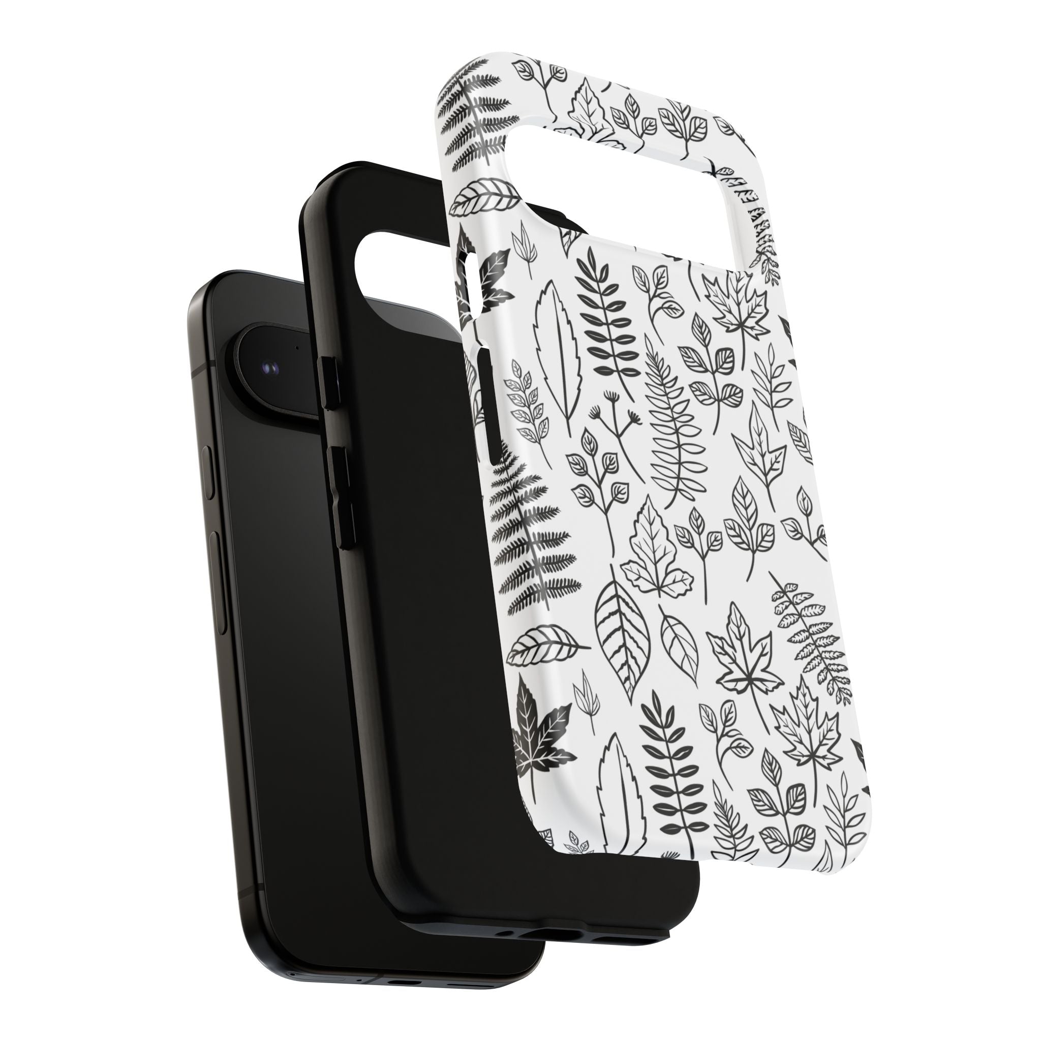 Stylish Phone Case for Nature Lovers, Botanical Design, Gift for Her, Fall Accessories, Customizable Tech Gear
