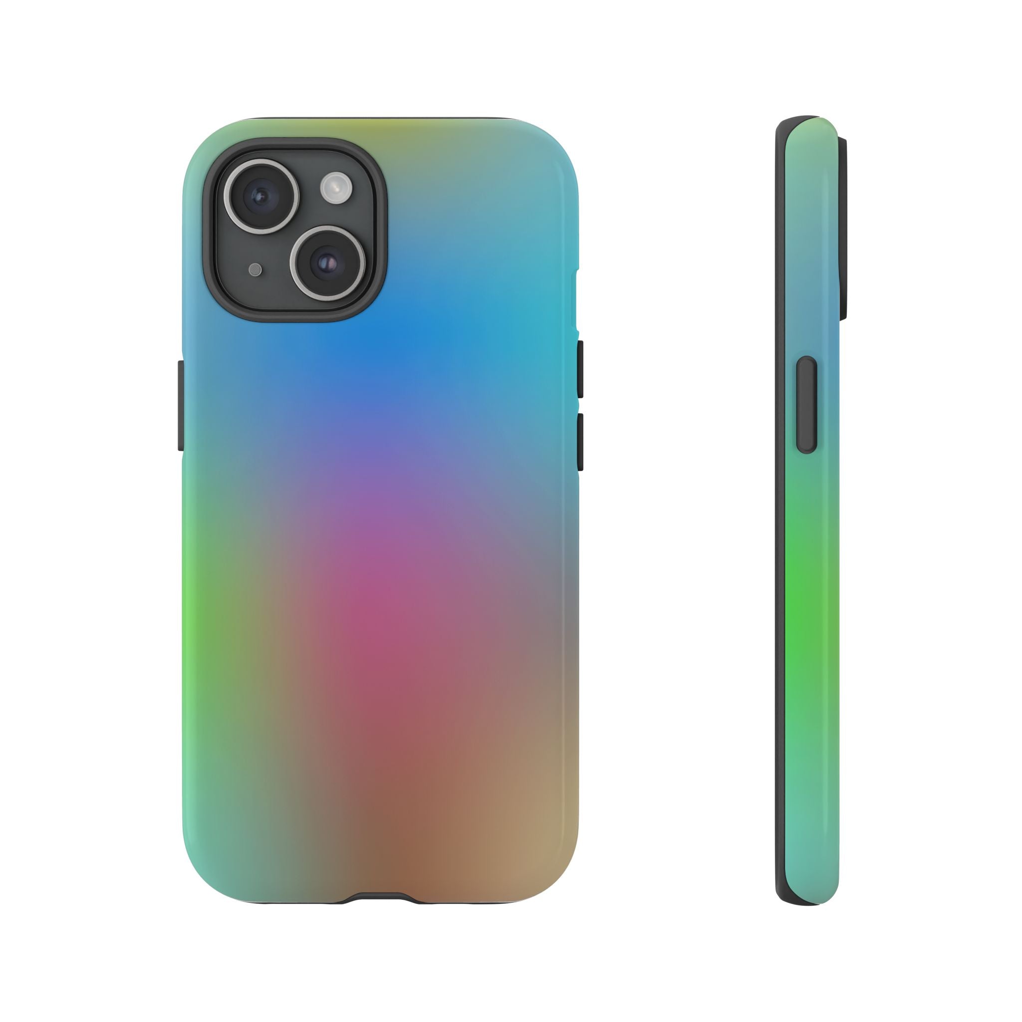 Colorful Mobile Phone Case, Unique Phone Cover, Stylish Phone Protector, Gift for Tech Lovers, Trendy Accessory