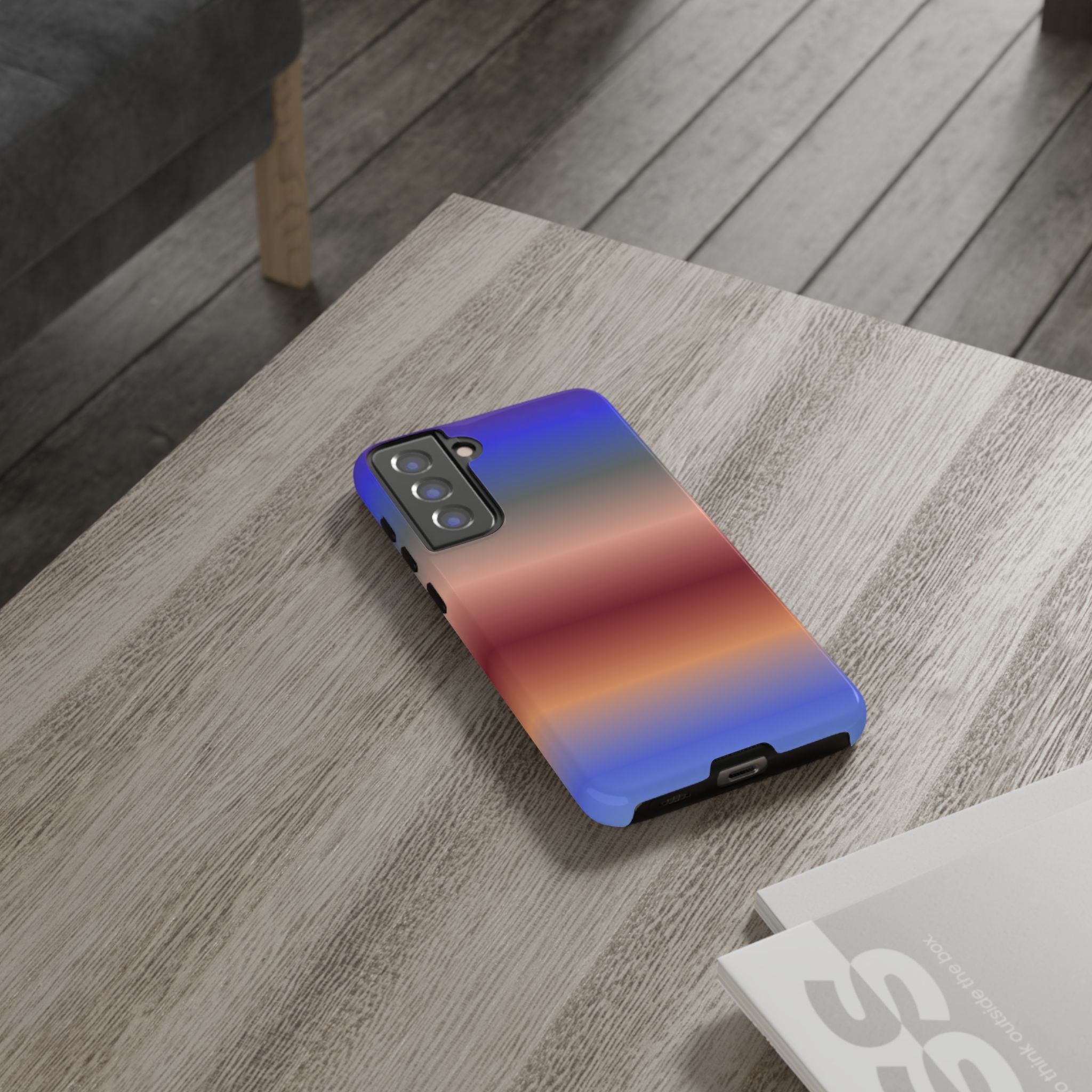Gradient Phone Case, Tough Cases for iPhone, Stylish Phone Cover, Modern Gradient Design, Durable Protective Case, Gift for Tech Lovers