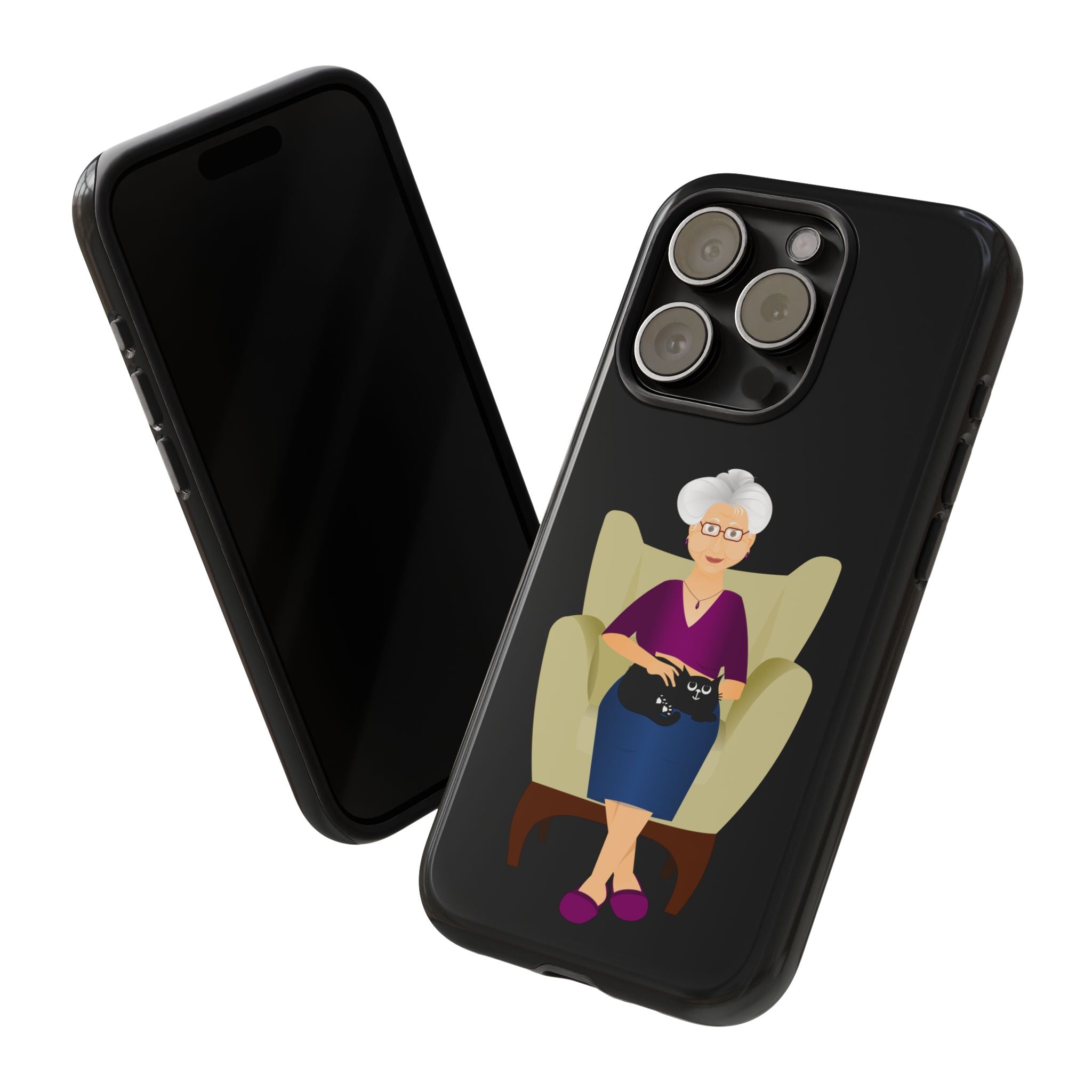 Grandma Phone Case, Tough Phone Cover for Grandparents, Durable Case for Seniors, Unique Gift for Grandmother, Personalized Tech Accessory