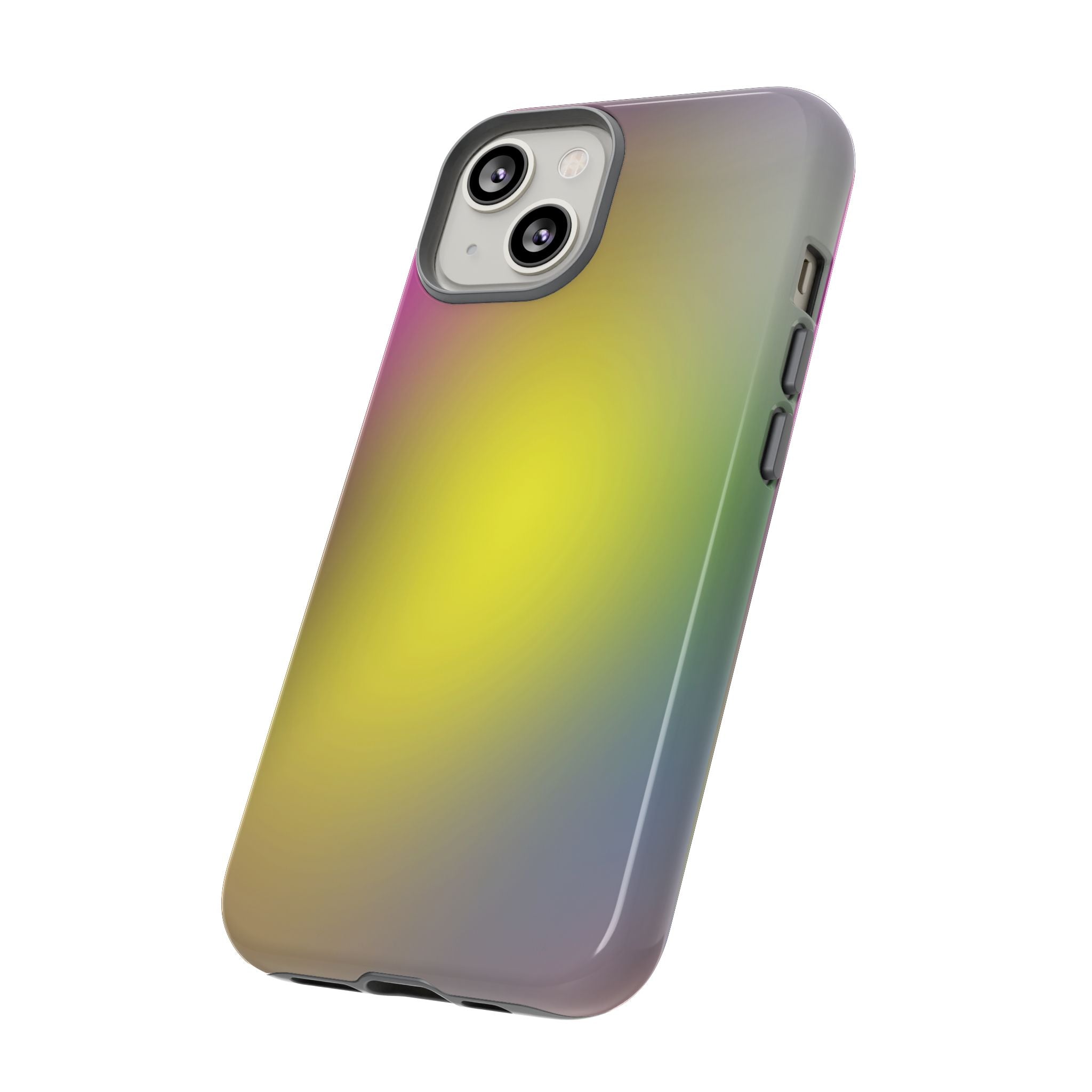 Colorful Tough Phone Case, Stylish Slim Cover, Durable Mobile Protection, Trendy Gift for Tech Lovers, Vibrant Phone Accessory