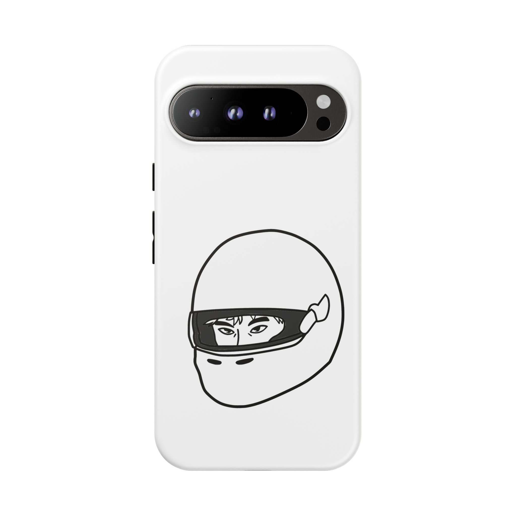Stylish Phone Case with Racing Helmet Design | Tough Cases | Unique Gift, Motorcycle Enthusiast, Race Lover, Custom Accessory, Everyday Use