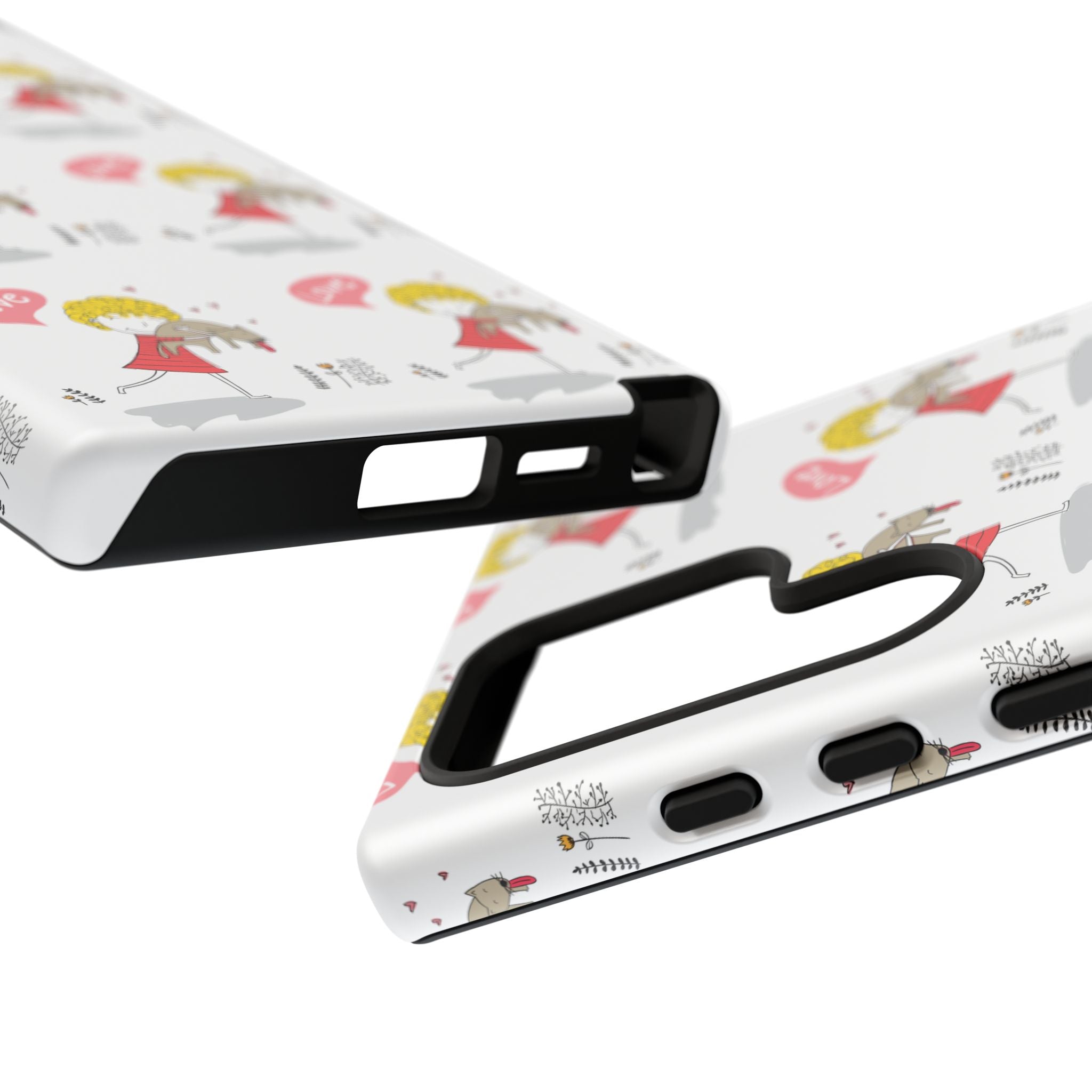 Love-Themed Phone Case | Cute Pet Lover Accessory, Perfect Gift for Birthdays, Anniversaries, Animal Lovers, Valentine's Day