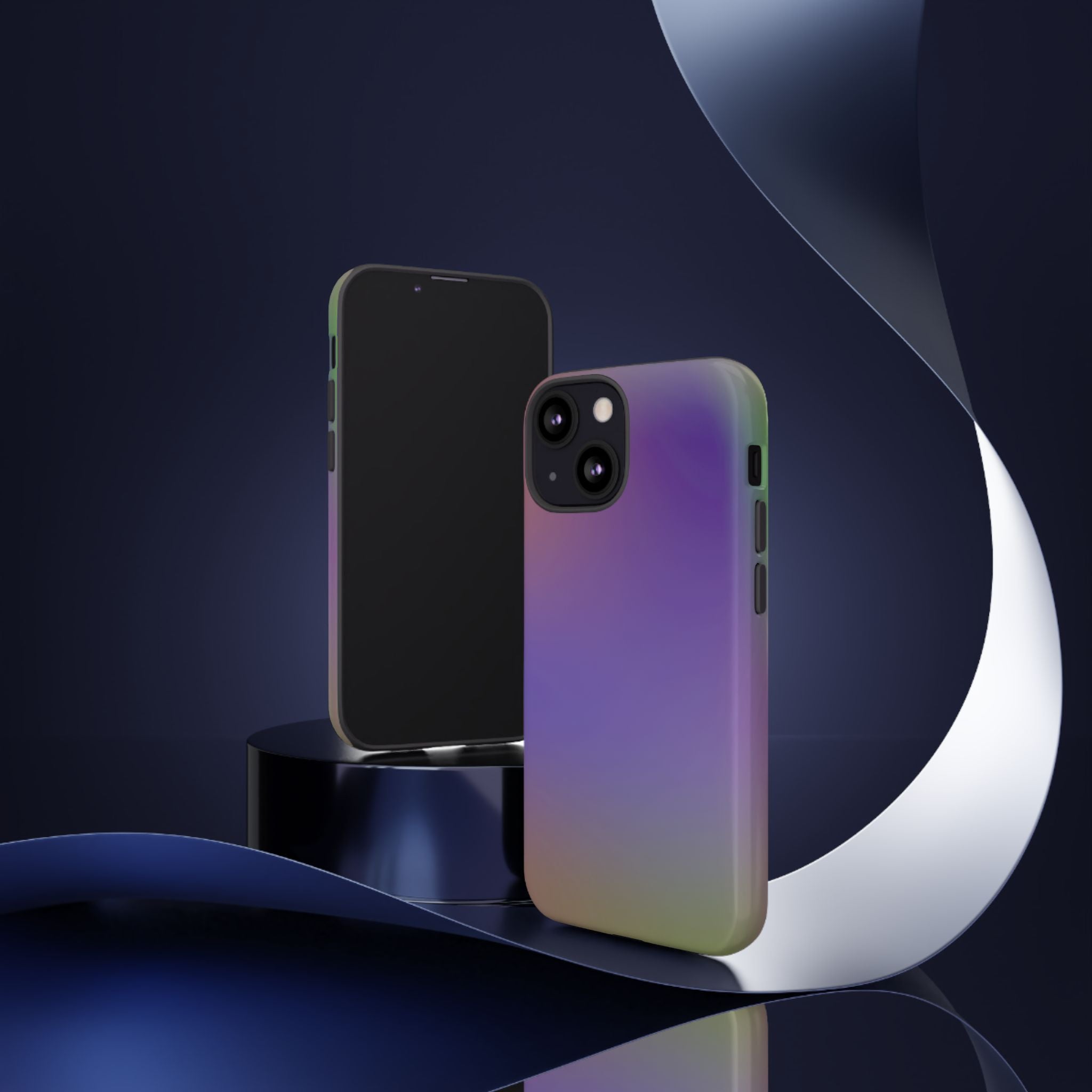 Colorful Phone Case, Tough Phone Cover, Gradient Design Case, Stylish Mobile Accessories, Unique Gift for Her