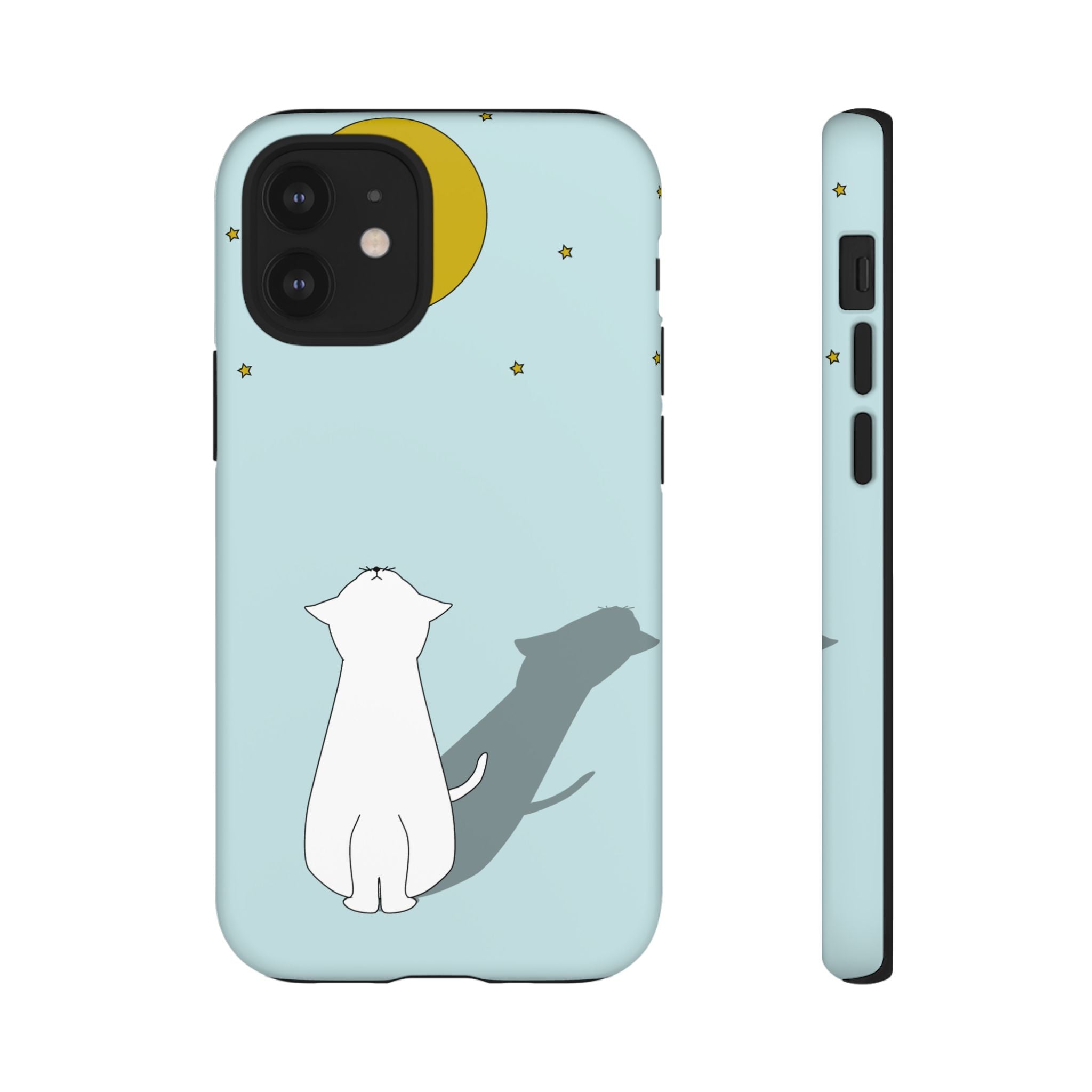 Cute Cat Phone Case, Tough Phone Cover, Pet Lover Gift, Unique Case, Animal Decor, Birthday Gift