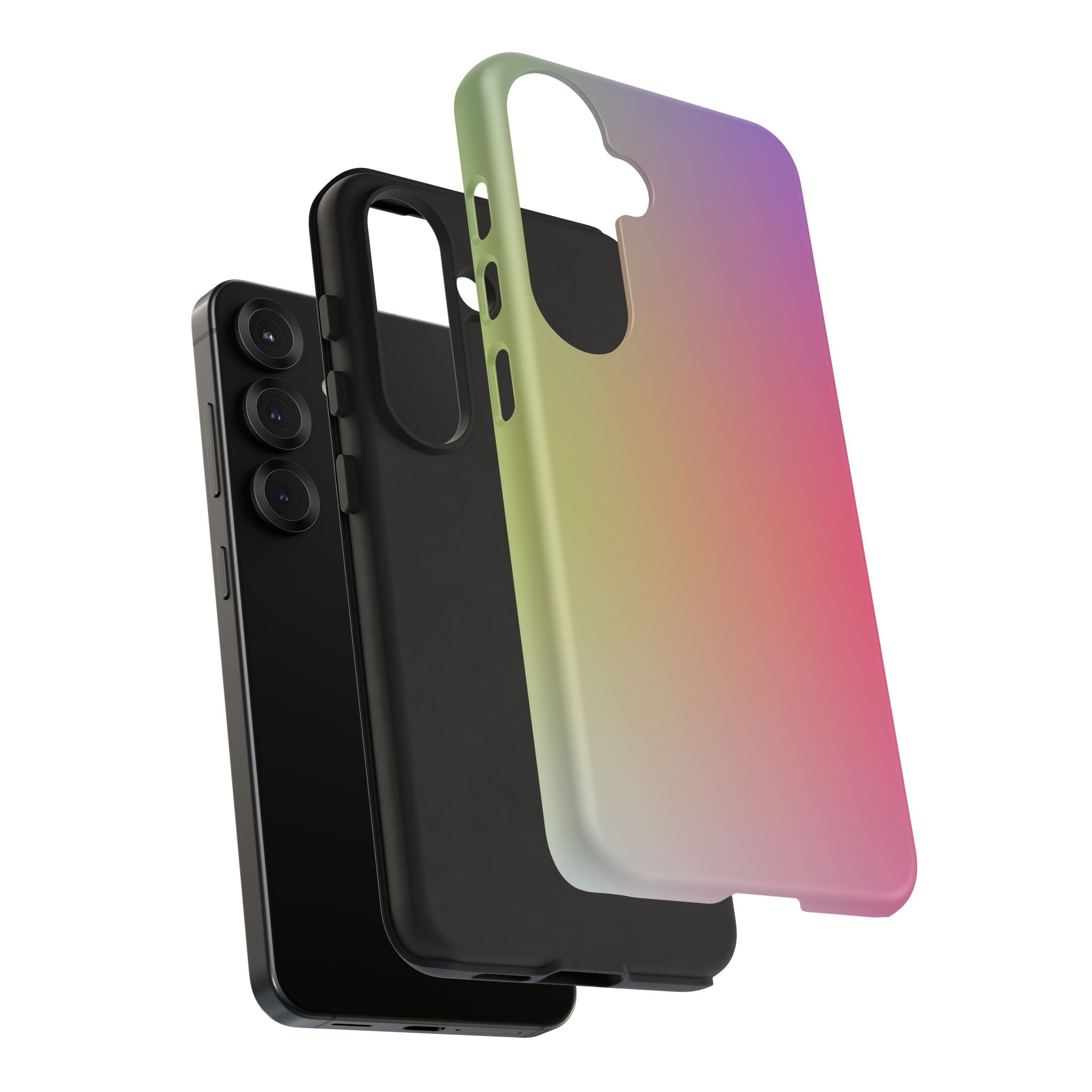 Gradient Phone Case, Tough Cases, Colorful Tech Accessory, Modern Phone Protection, Trendy Gift for Friends, Birthday, Holidays
