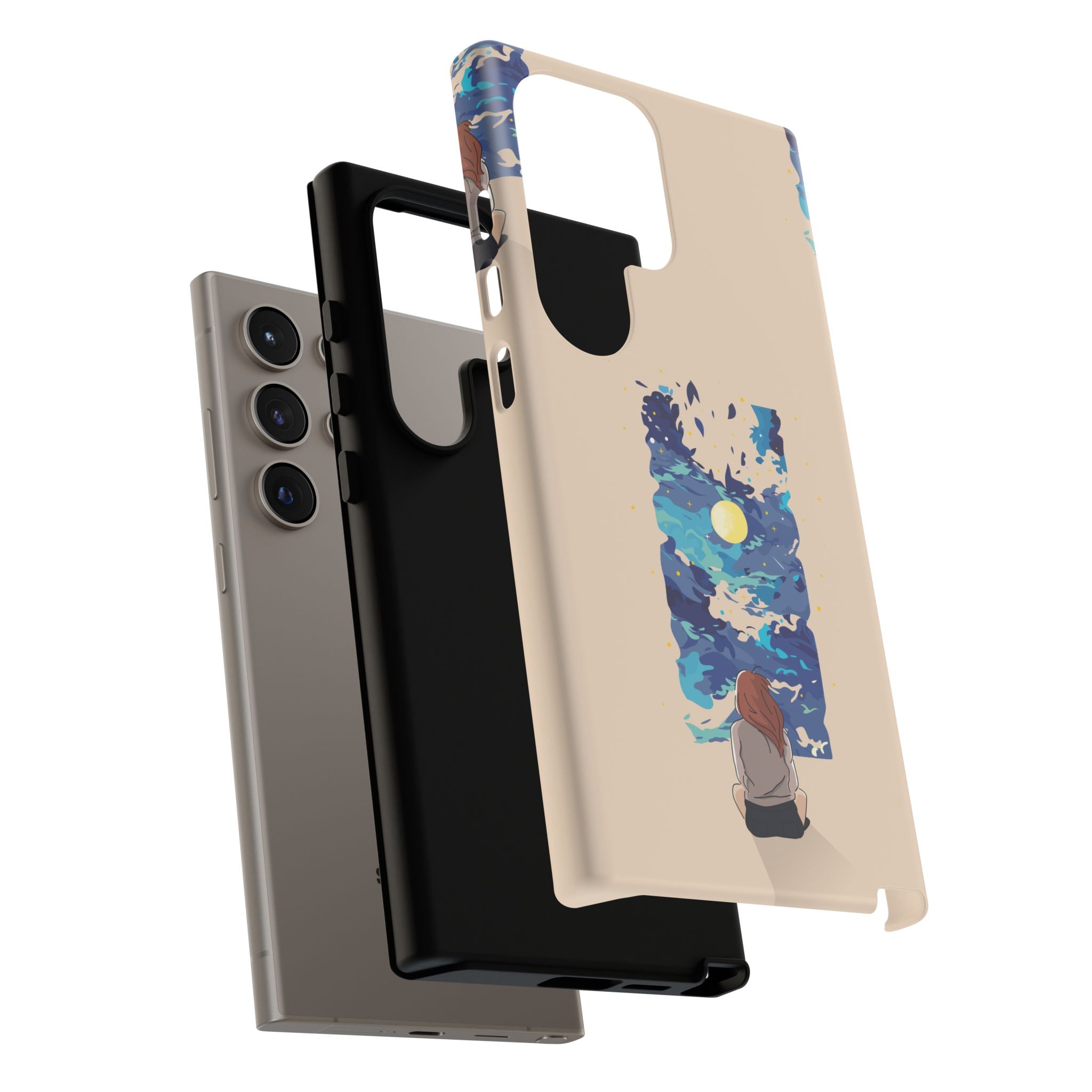 Artistic Phone Case – Expressive Protective Cover, Unique Gift for Her, Birthday Present, Eco-Friendly Mobile Accessory, Smartphone Case