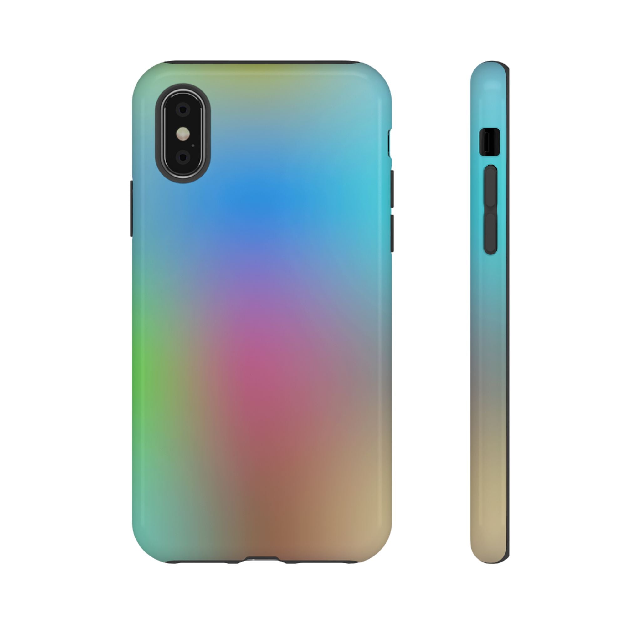 Colorful Mobile Phone Case, Unique Phone Cover, Stylish Phone Protector, Gift for Tech Lovers, Trendy Accessory