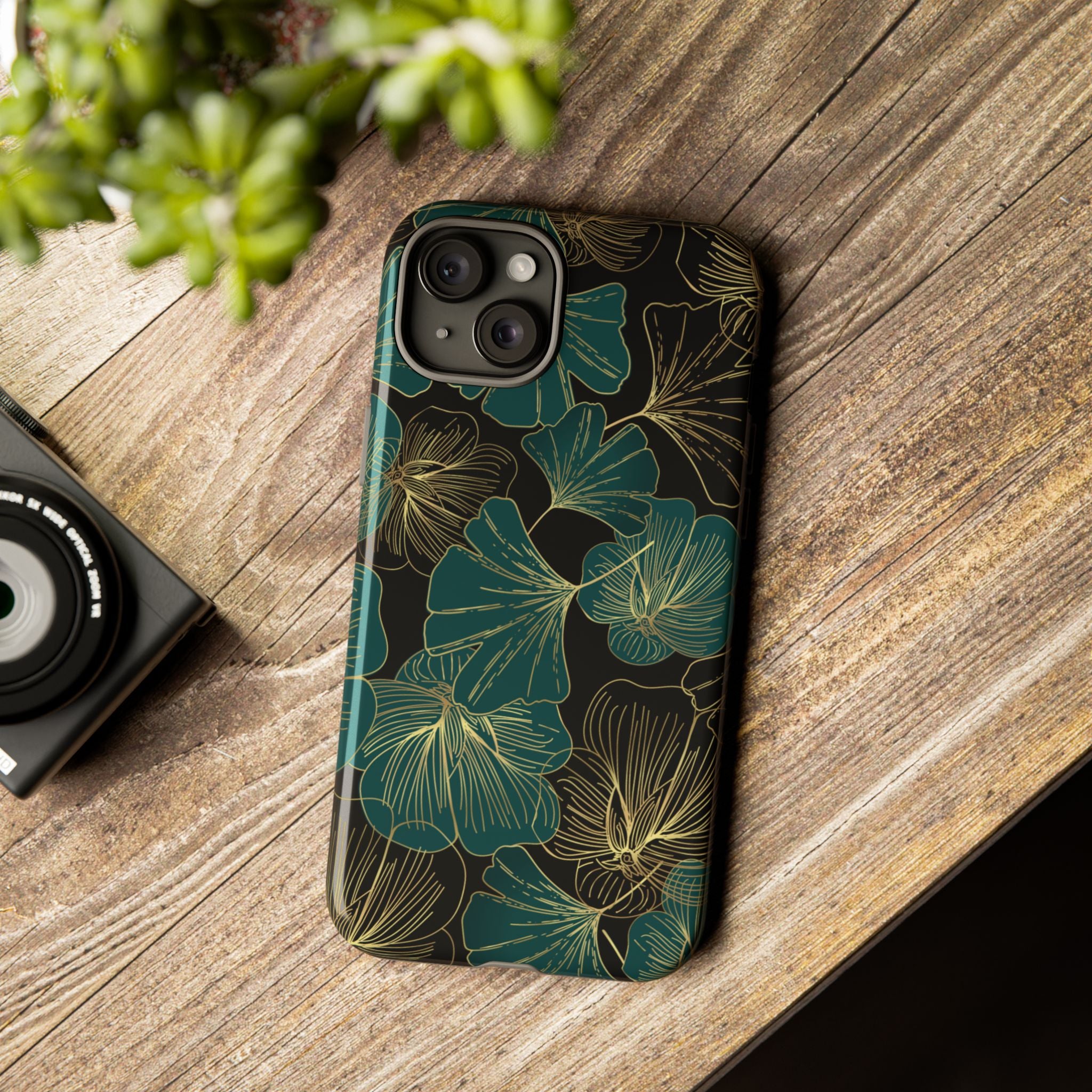 Floral Phone Case - Tough Cases, Protective Cover, Stylish Accessory, Gift for Her, Nature-Inspired Design