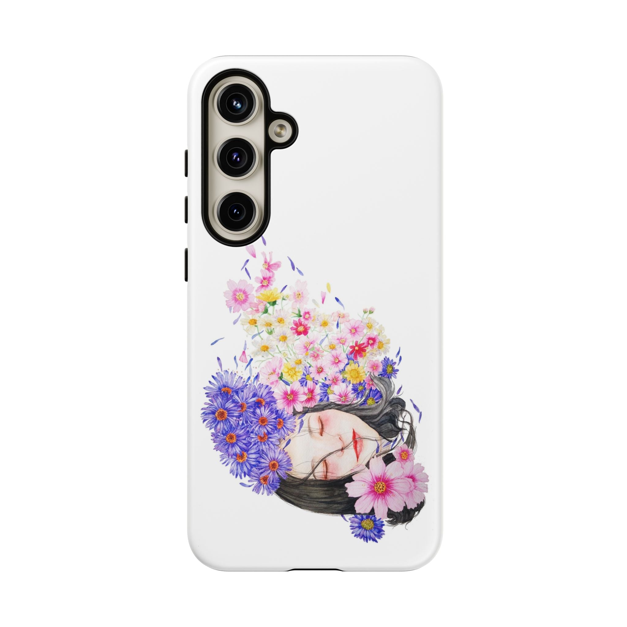 Floral Phone Case | Tough Cases | Cute Floral Design, Gift for Her, Spring Accessory, Mother's Day Gift, Stylish Protection