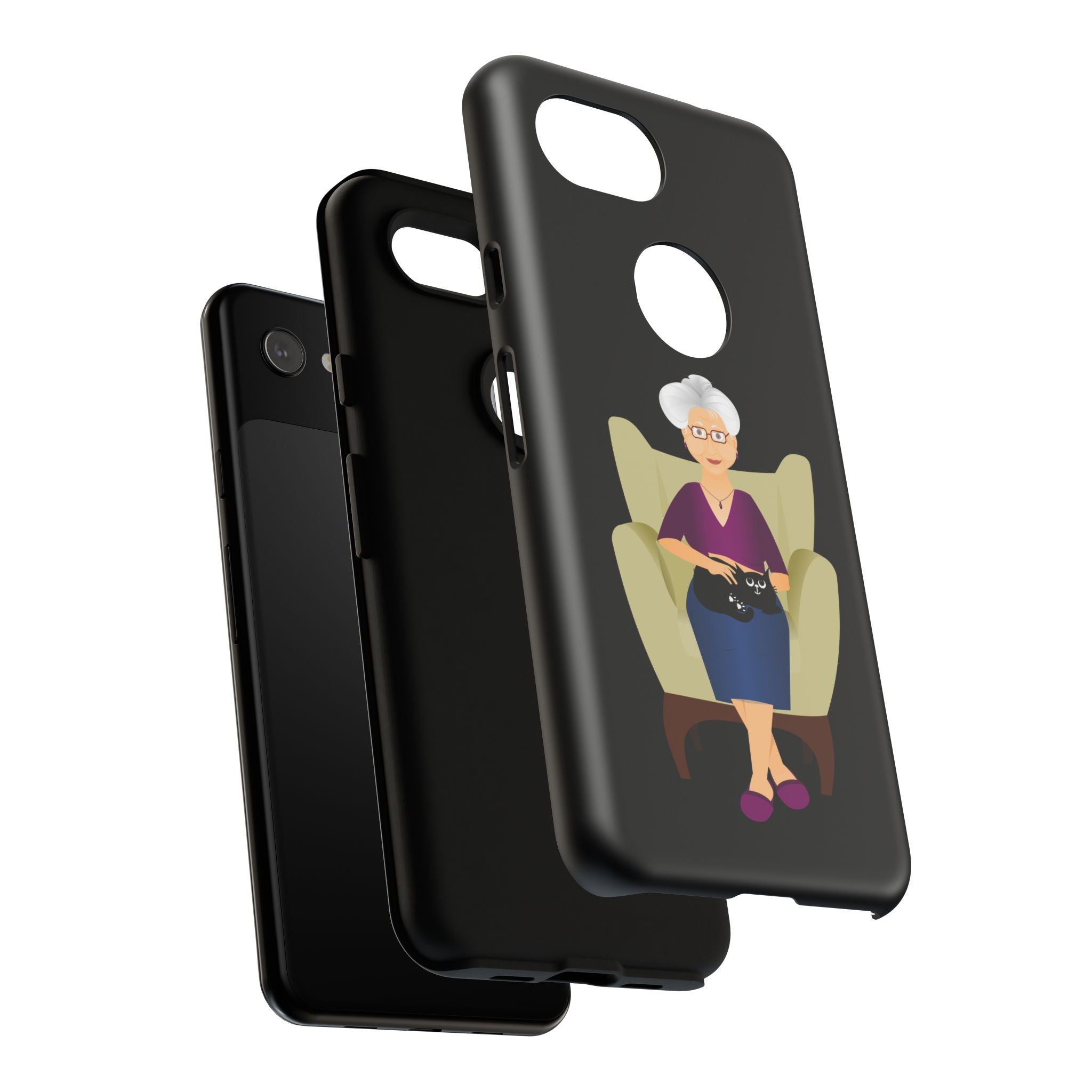 Grandma Phone Case, Tough Phone Cover for Grandparents, Durable Case for Seniors, Unique Gift for Grandmother, Personalized Tech Accessory