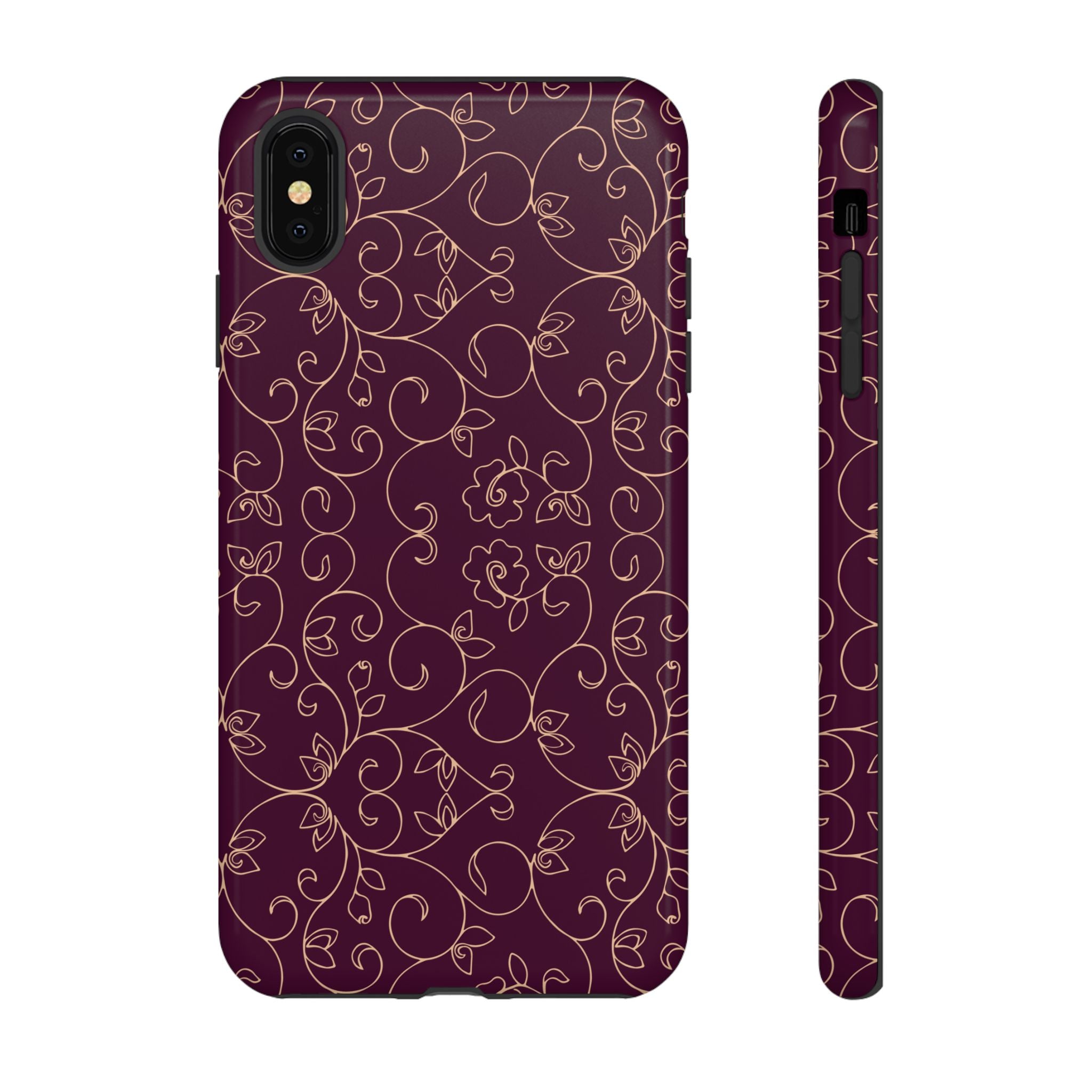 Elegant Floral Phone Case | Durable Mobile Cover, Gift for Her, Floral Design, Stylish Accessory, Phone Protection