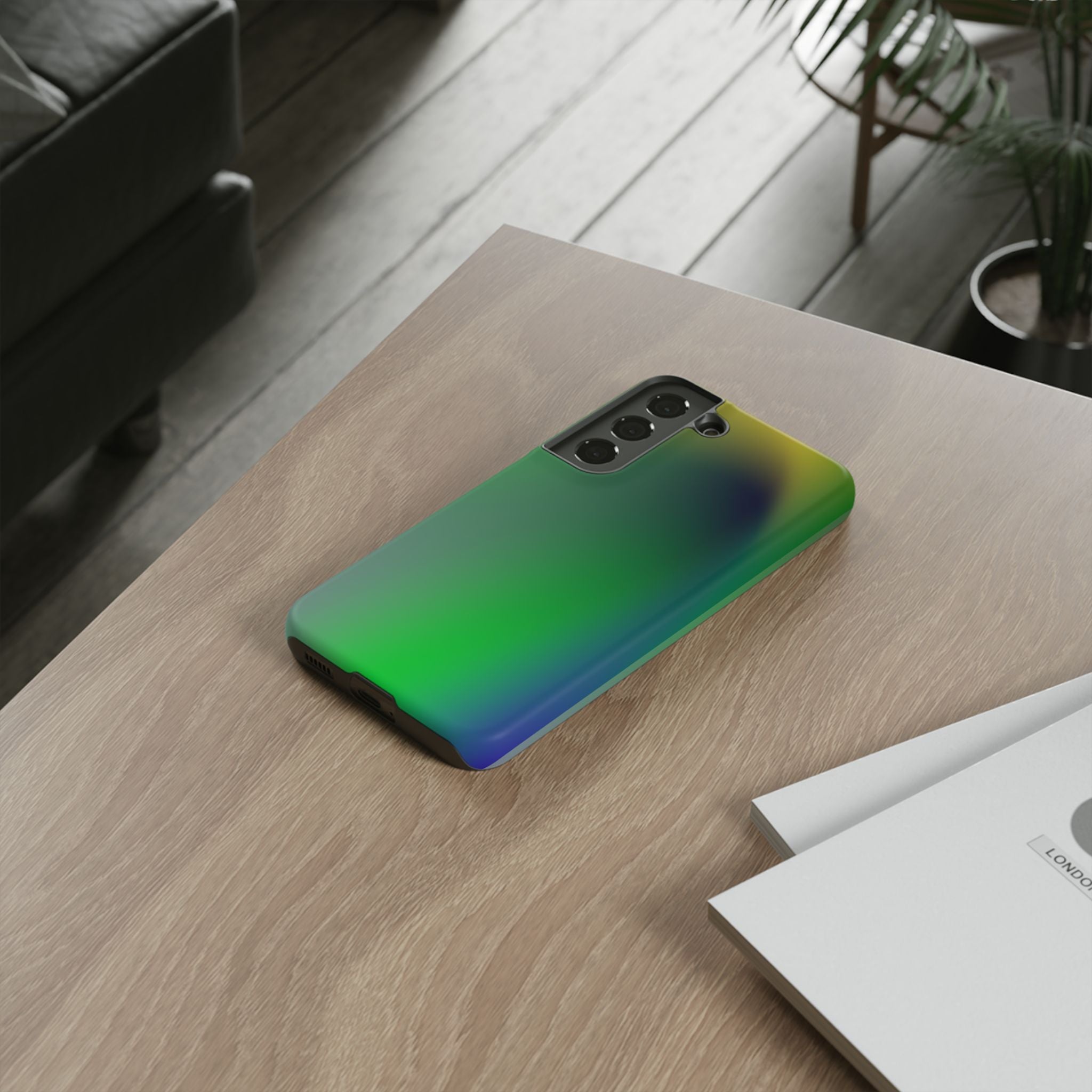 Gradient Phone Case - Tough Cases, Stylish Phone Cover, Gift for Tech Lovers, Unique Accessories, Modern Design