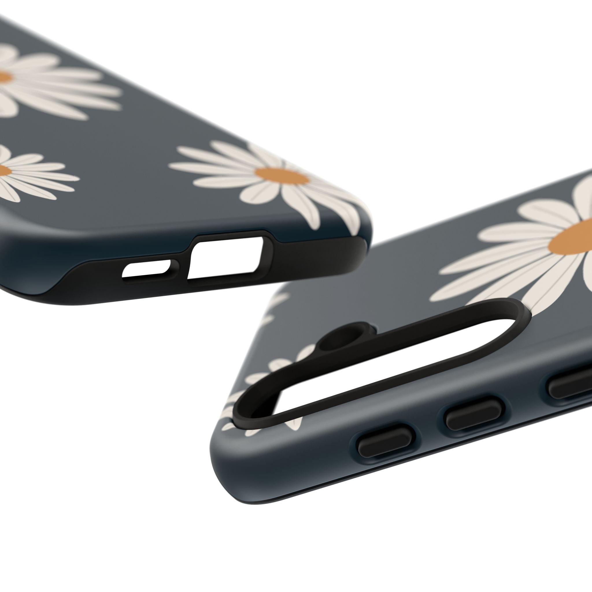 Daisy Phone Case, Floral Phone Cover, Tough Phone Case, Gift for Flower Lovers, Smartphone Accessory, Spring Design