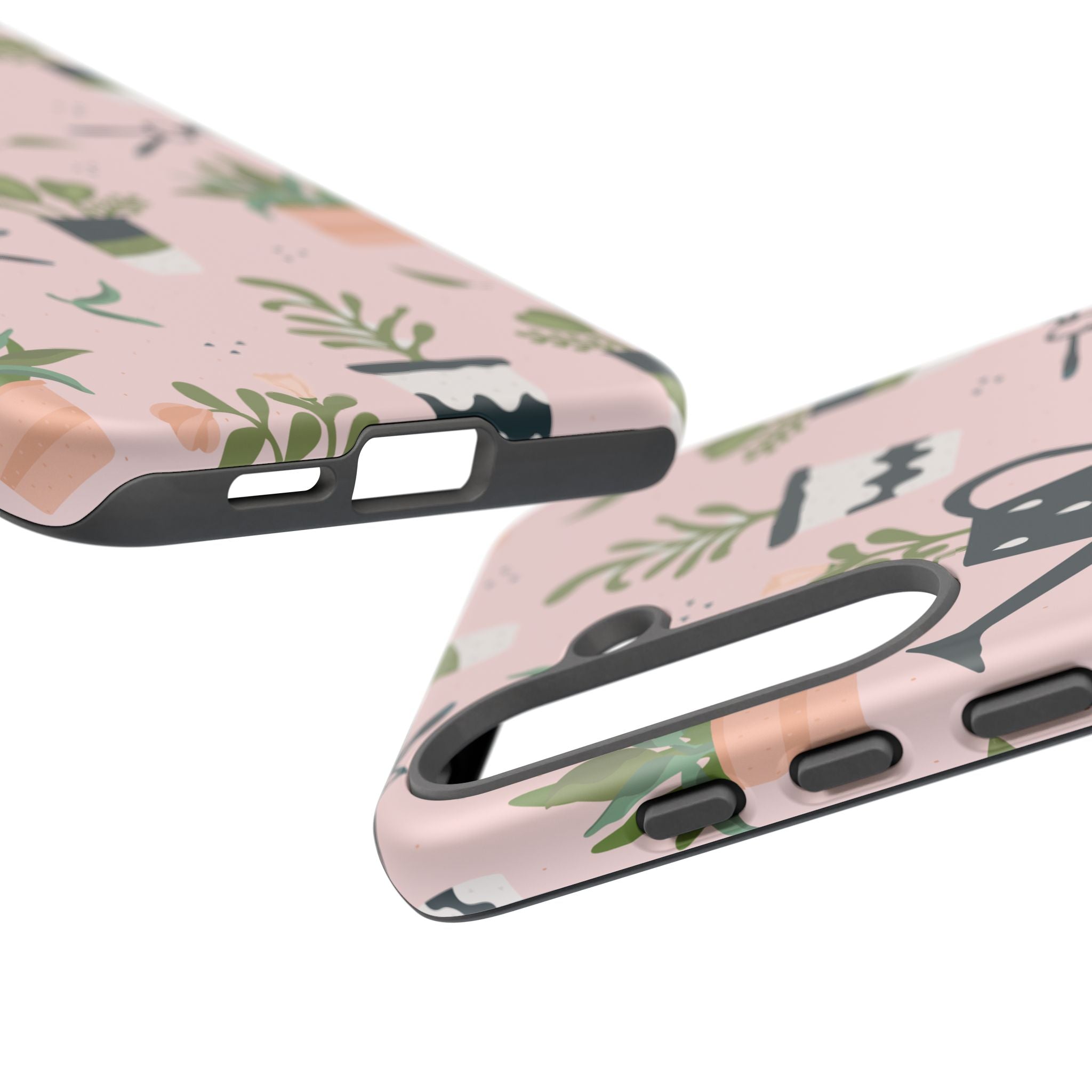 Floral Phone Case, Cute Plant Lover Case, Gift for Gardeners, Phone Cover, Green Thumb Accessories, Mother's Day Gift