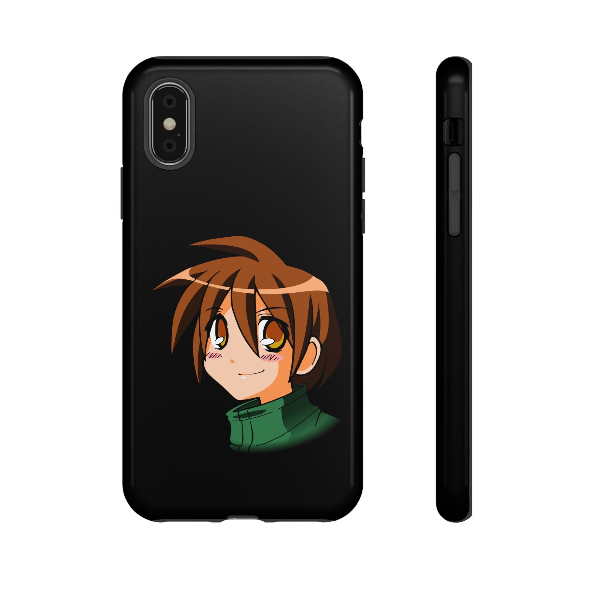 Anime Character Phone Case, Cute Phone Cover, Tough Cases for Teens, Customizable Gift, Geeky Accessories