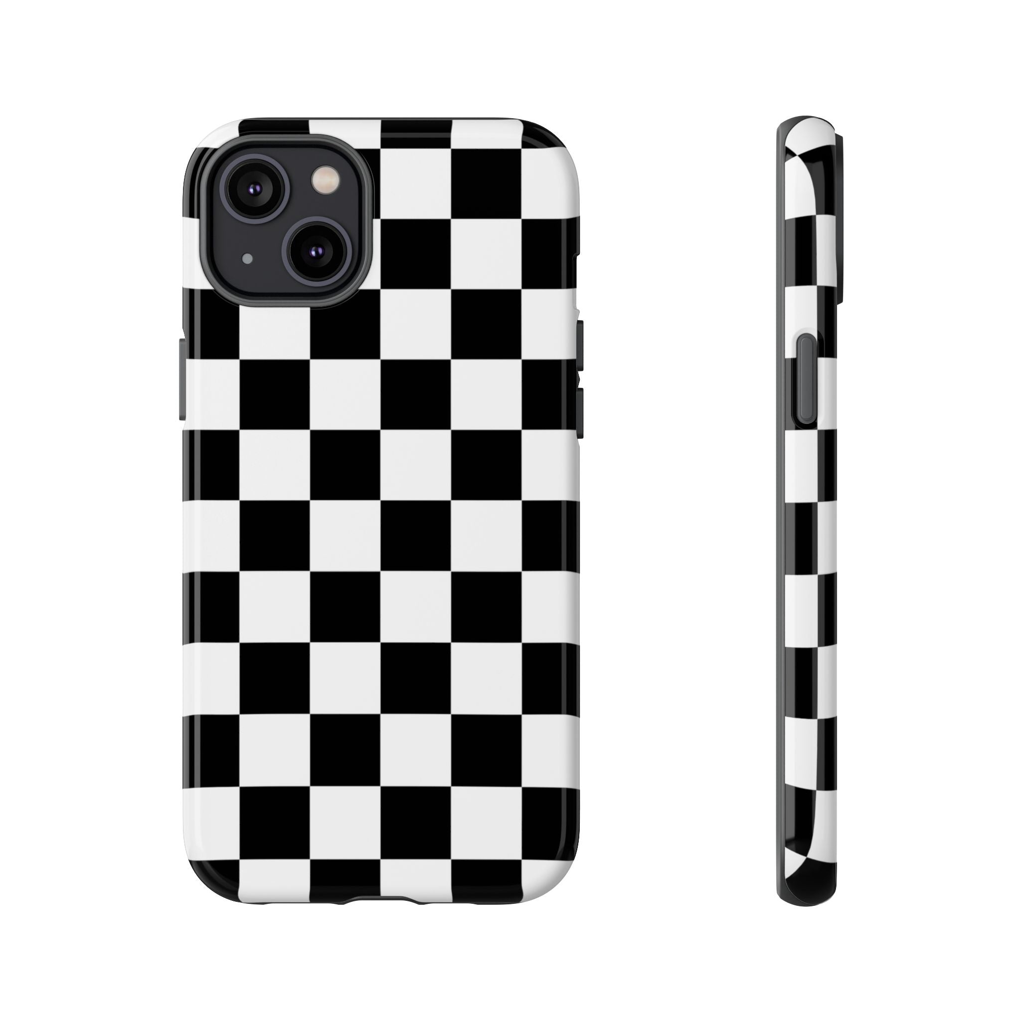 Stylish Checkered Phone Case | Trendy Protective Cover for iPhone, Gift for Teens, Fashion Accessory, Unique Design for All Occasions
