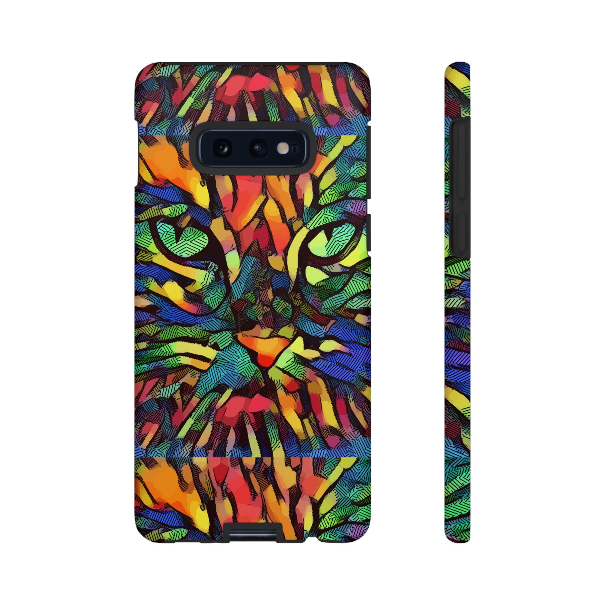 Colorful Phone Cases for Vibrant Style - Tough Cases, Unique Gifts, Animal Print, Artistic Design, Phone Accessories, Eco-Friendly
