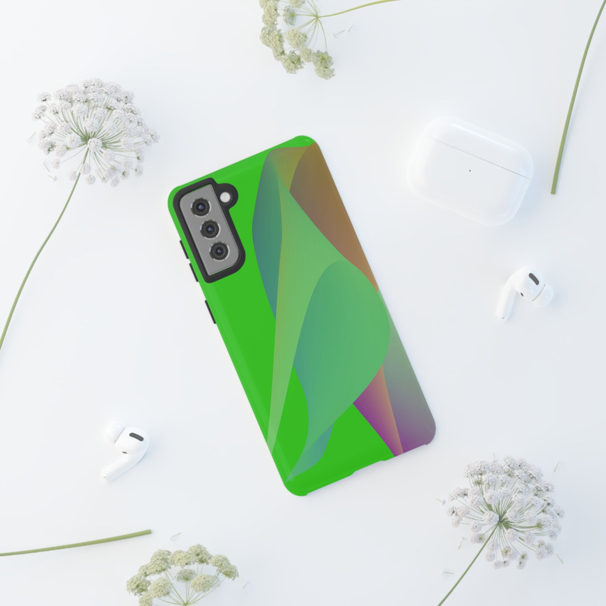 Vibrant Phone Case for Tough Protection, Unique Gift for Tech Lovers, Lightweight Cover, Eco-Friendly Style, Colorful Design
